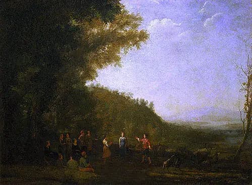 Landscape with Peasant Dance