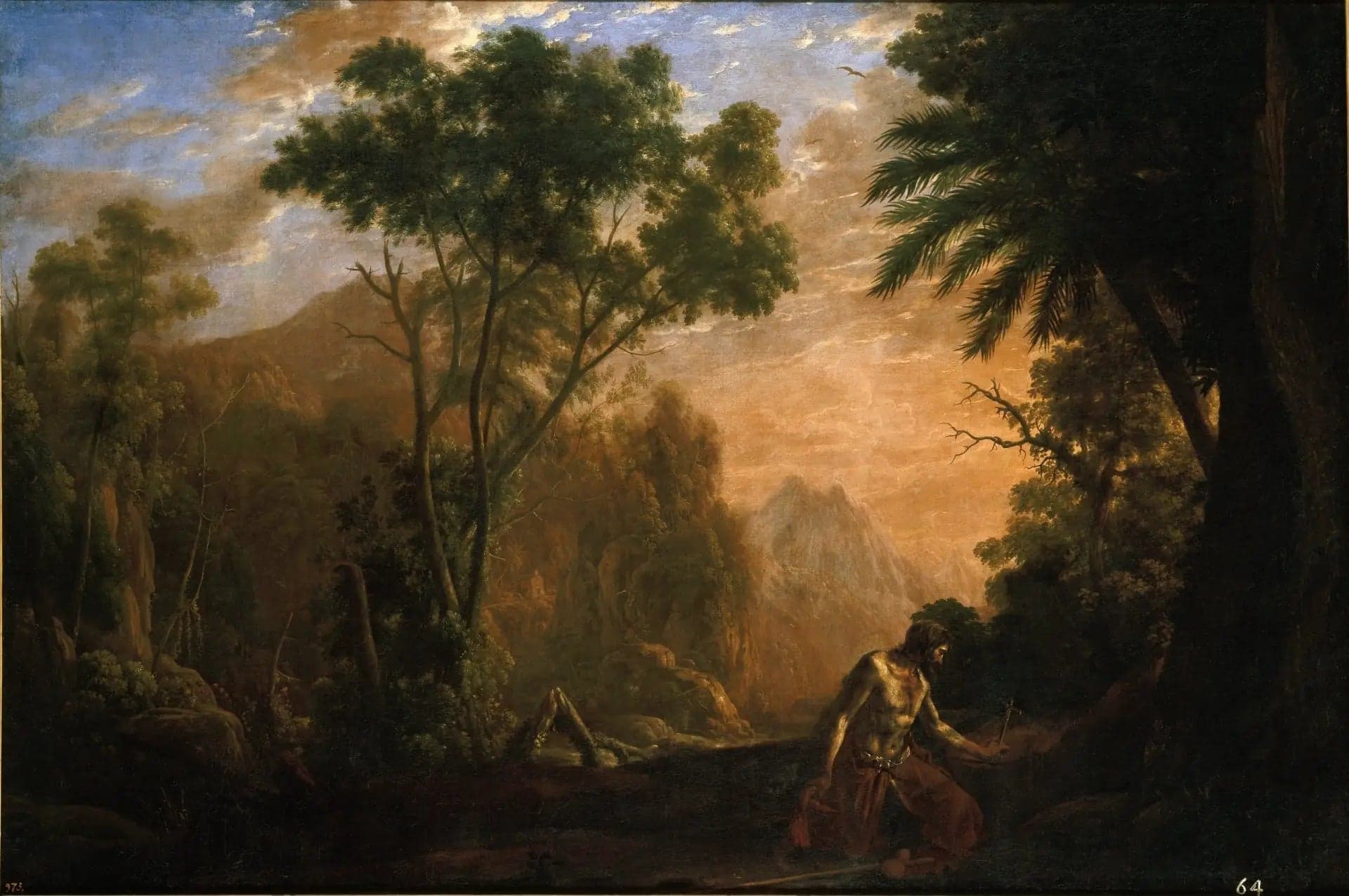Landscape with Saint Onuphre