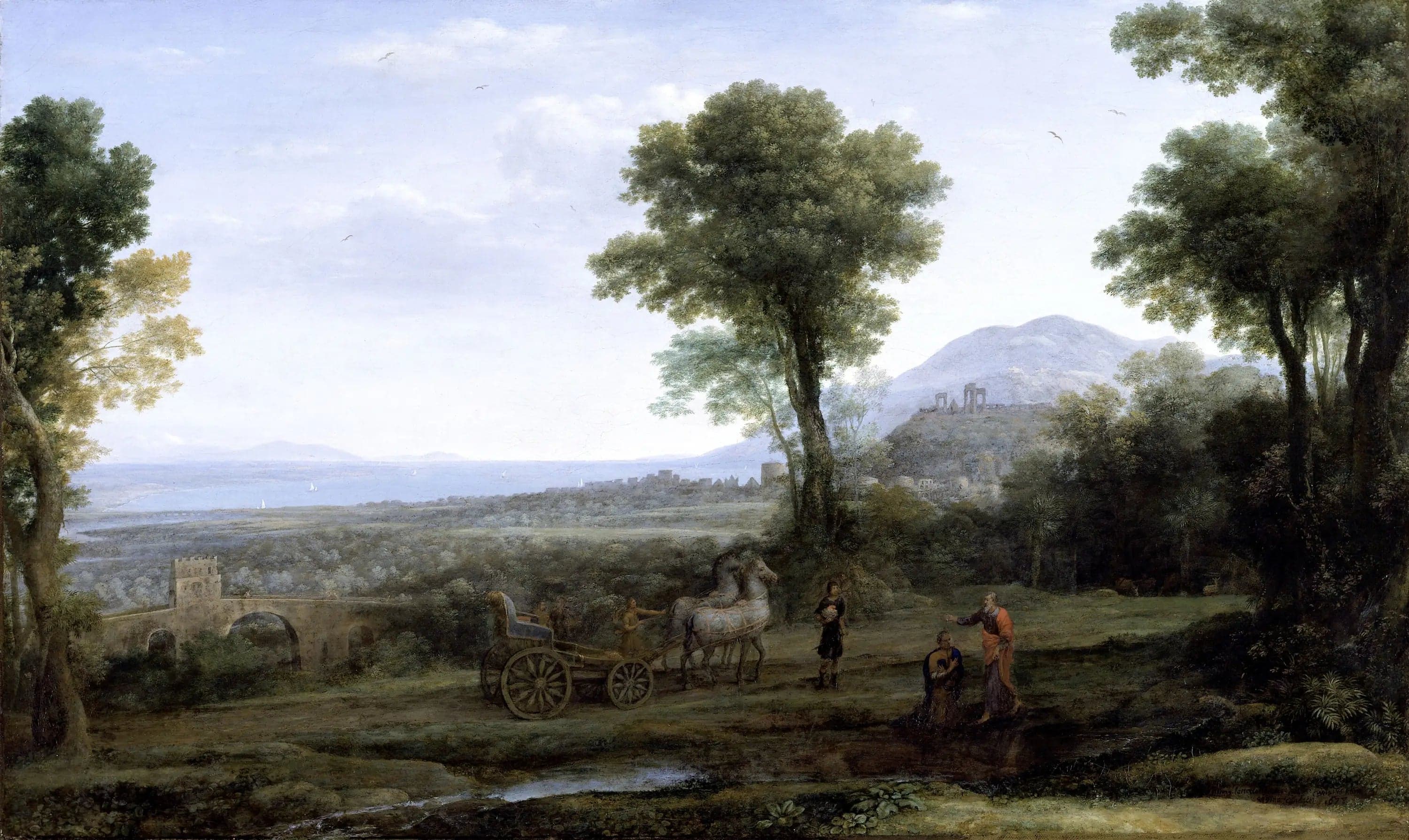 Landscape with Saint Philip Baptizing the Eunuch