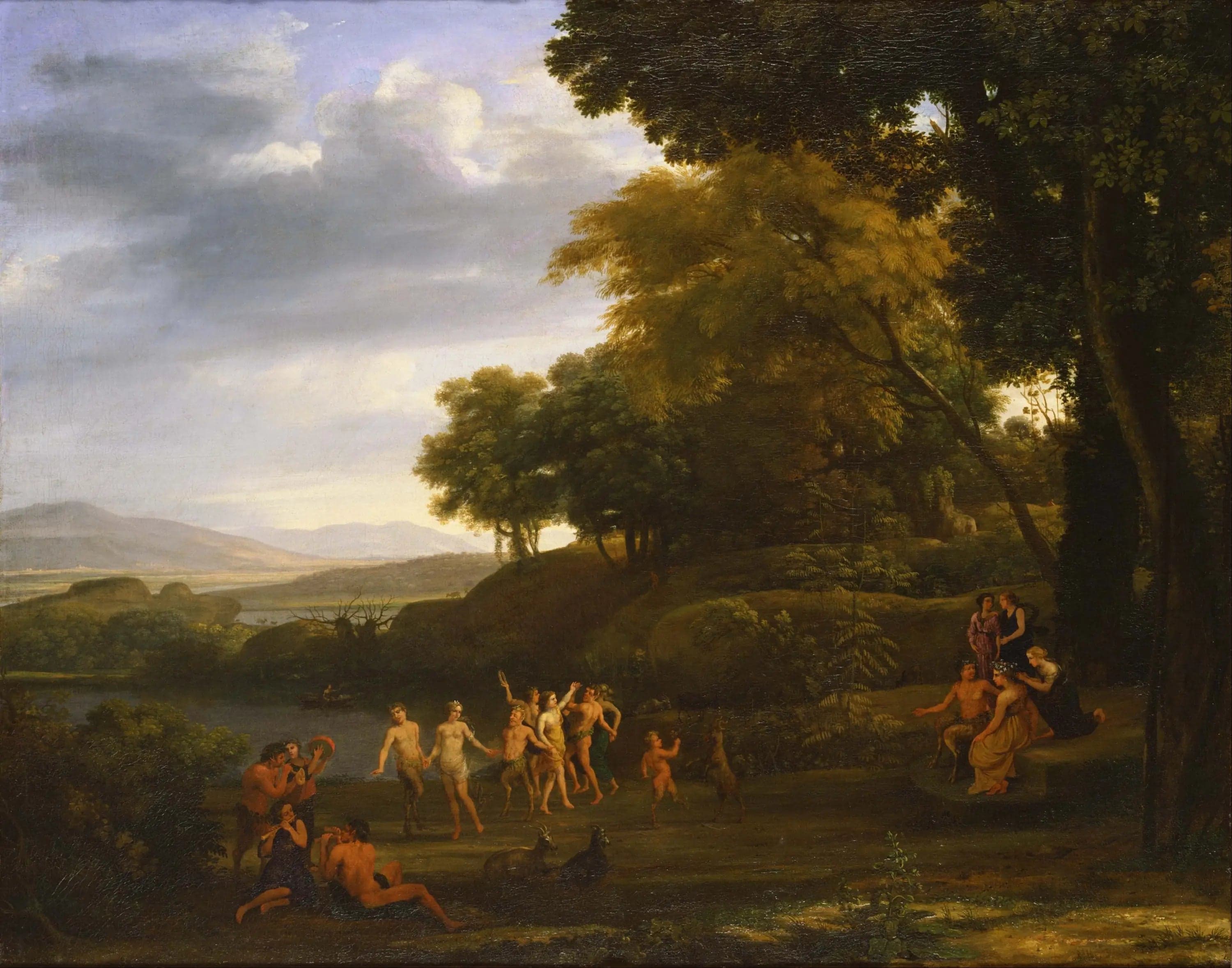 Landscape with Satyrs and Dancing Nymphs