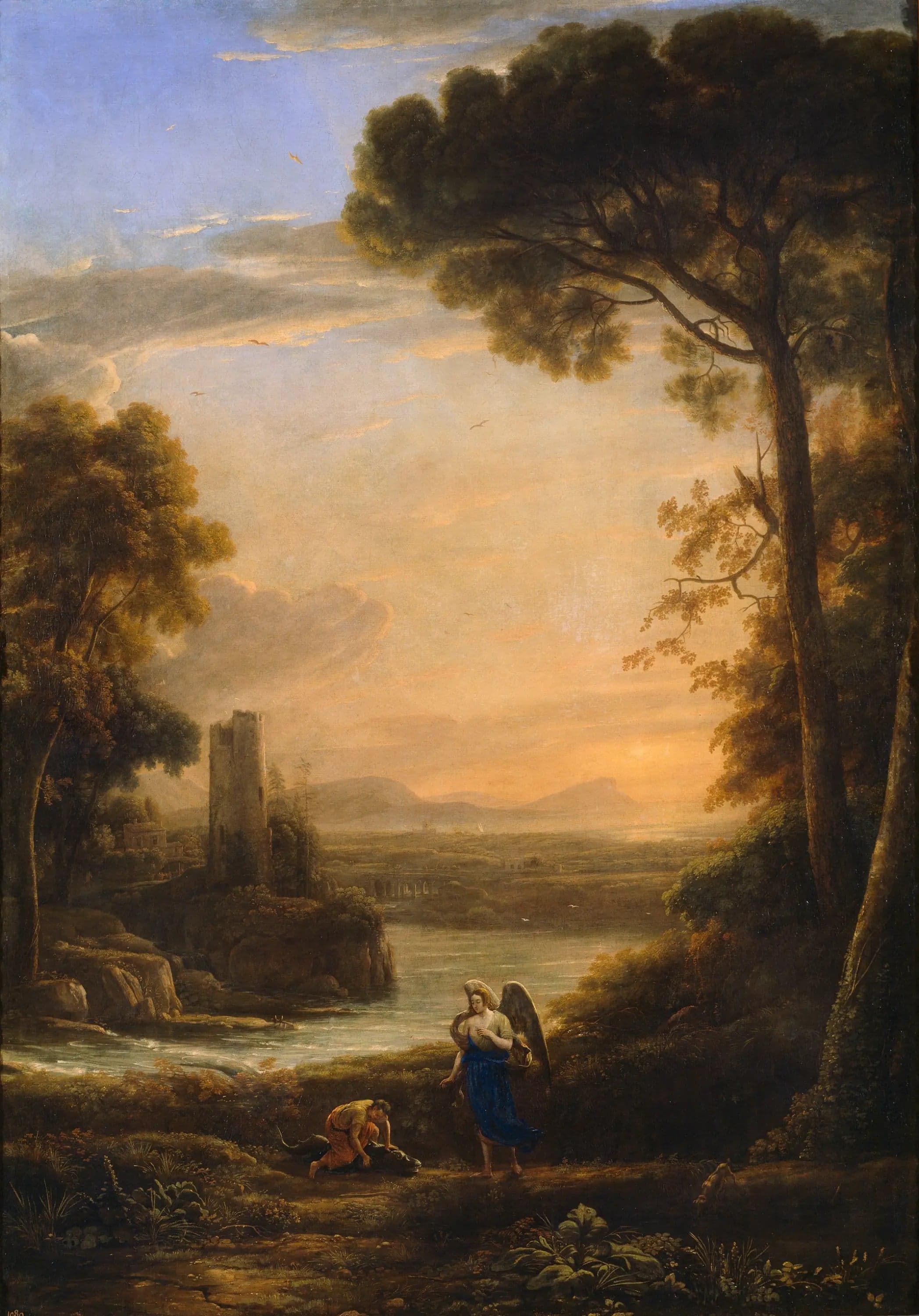 Landscape with Tobit and Raphael