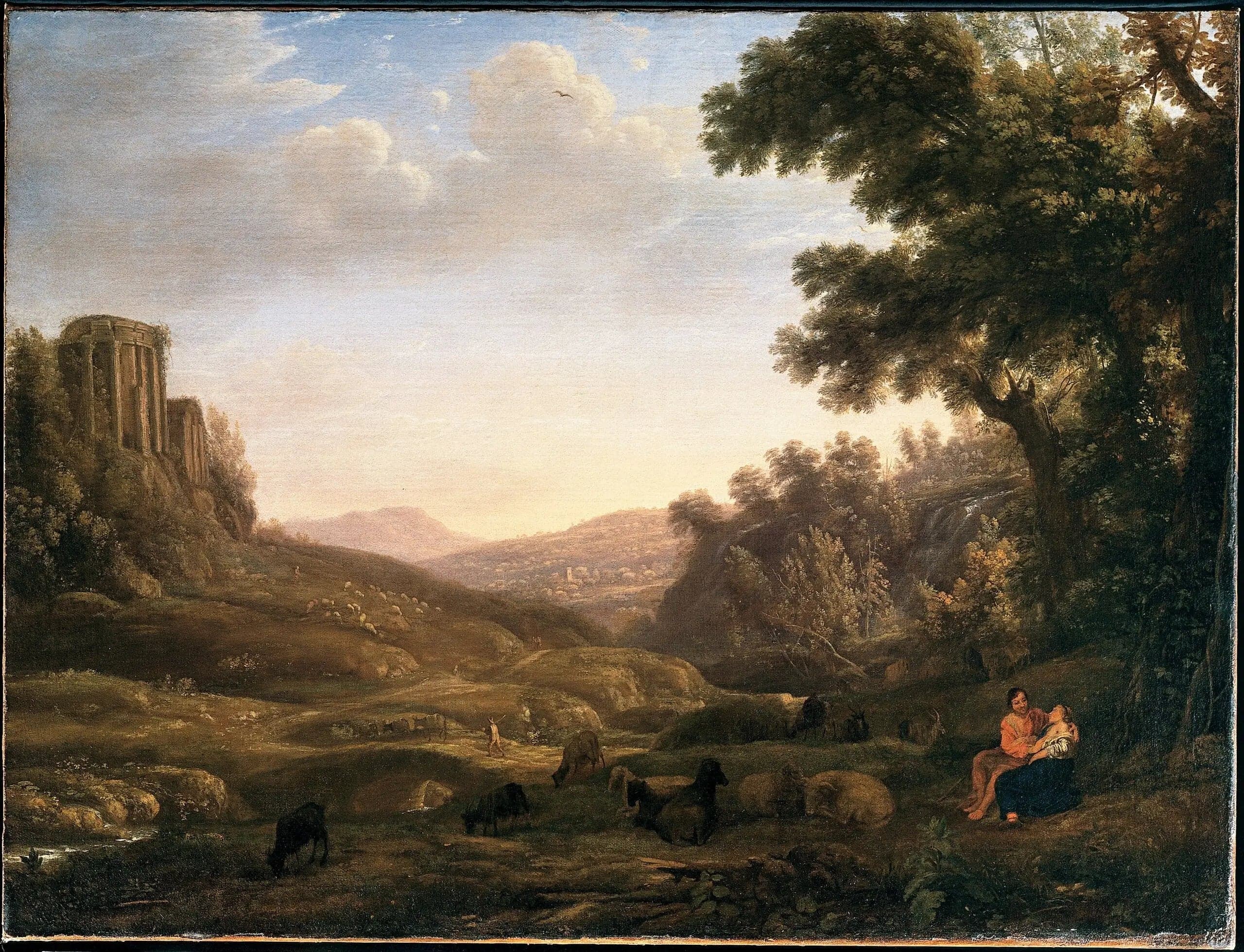 Landscape with a Shepherd and a Shepherdess