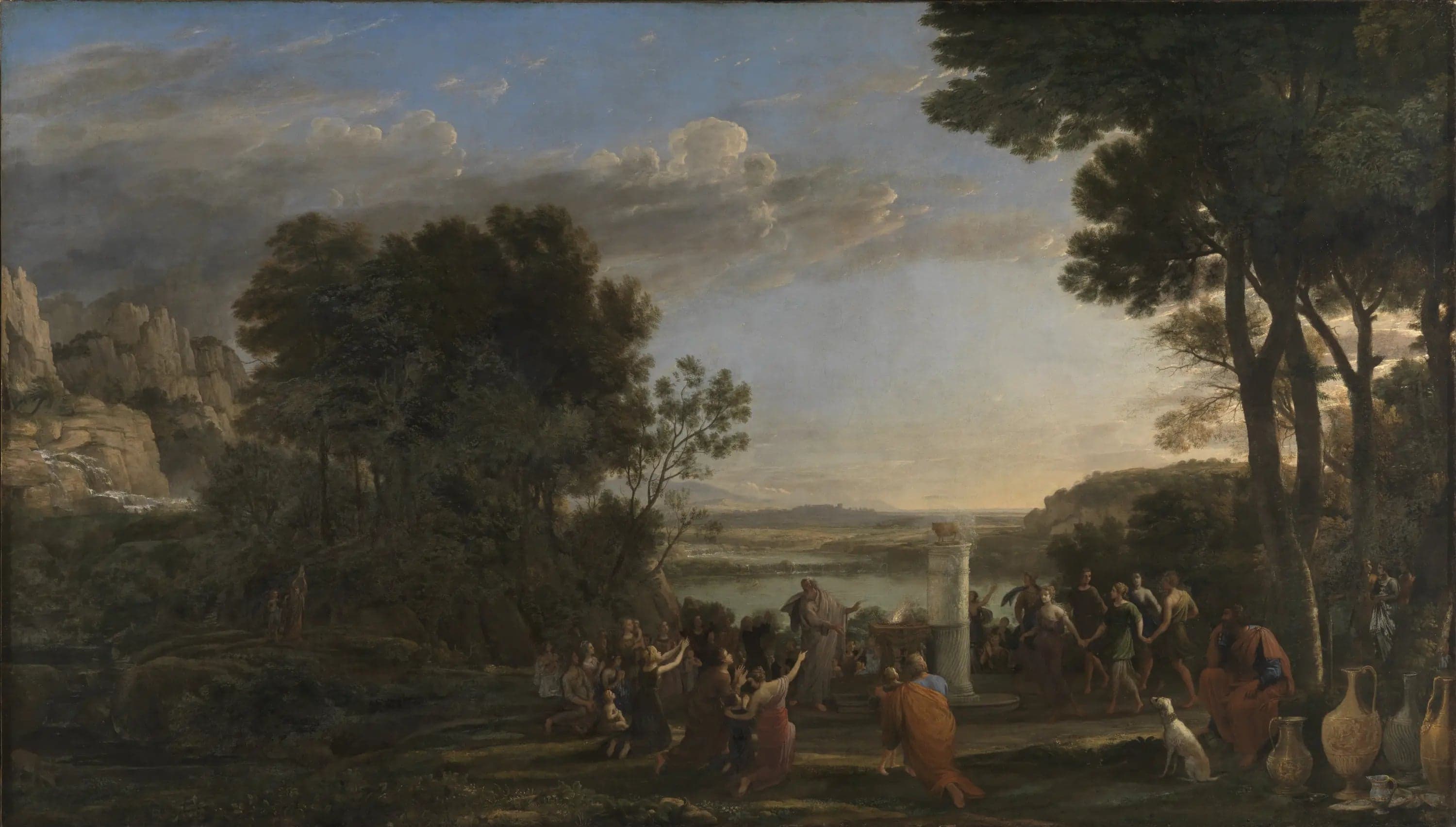 Landscape with the Adoration of the Golden Calf