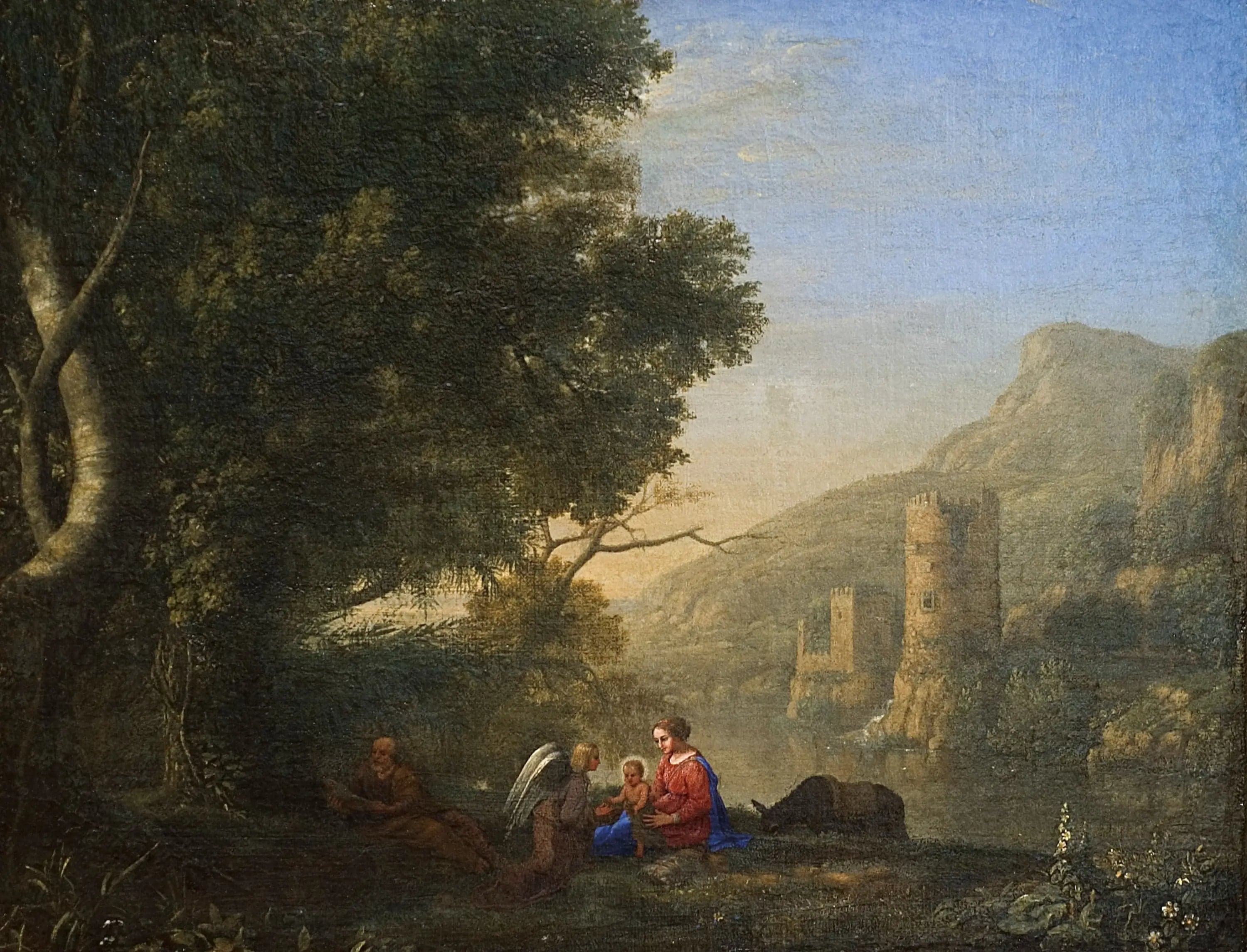 Landscape with the Rest During the Flight into Egypt