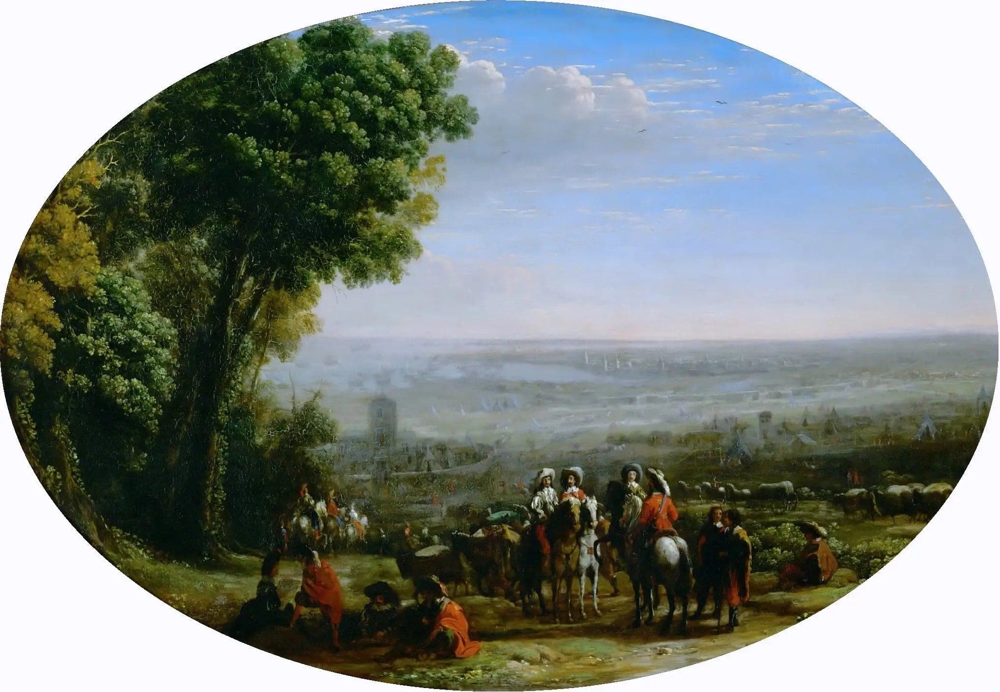 Siege of La Rochelle by Louis XIII