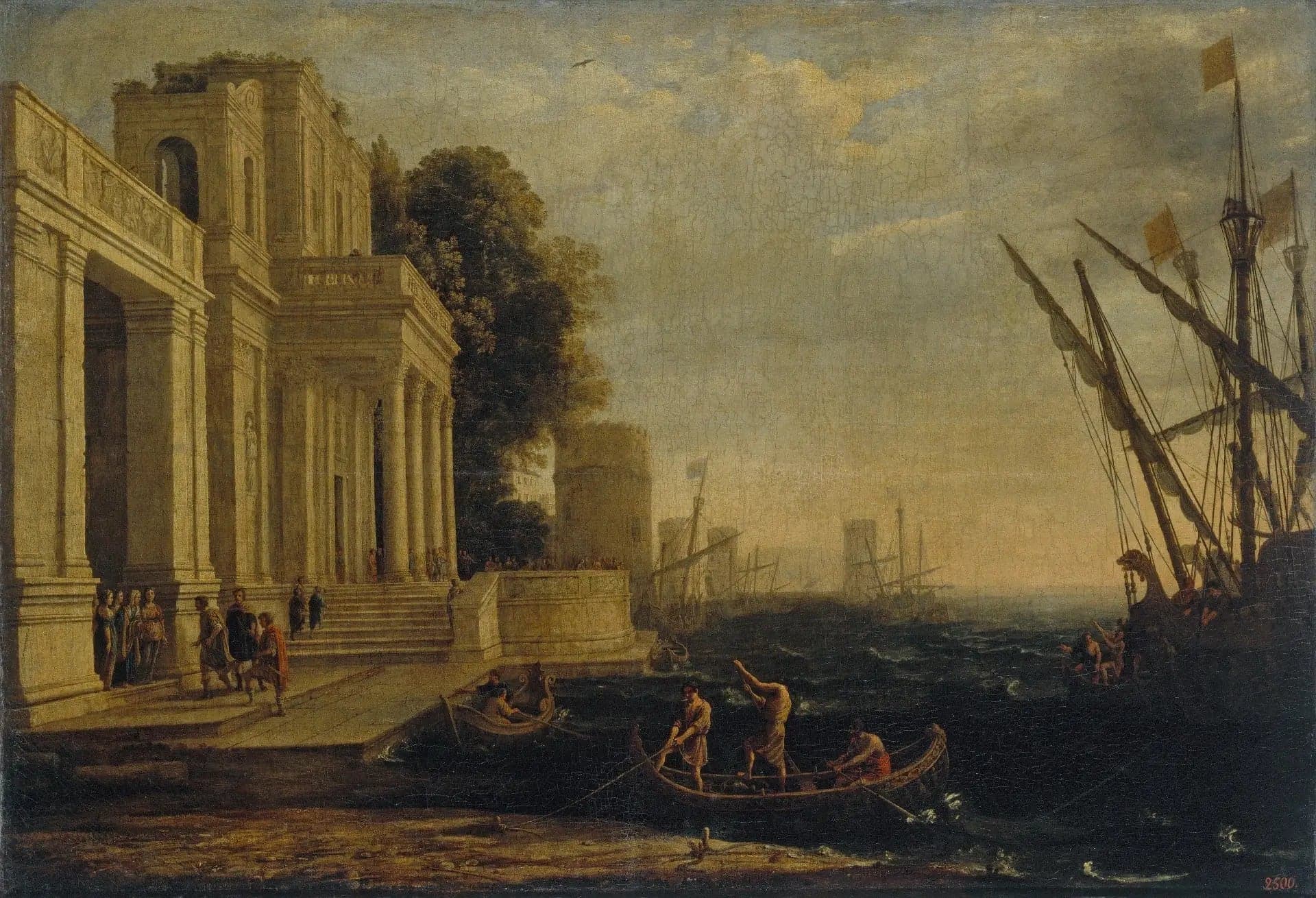 The Arrival of Ulysses at the Court of King Lycomède