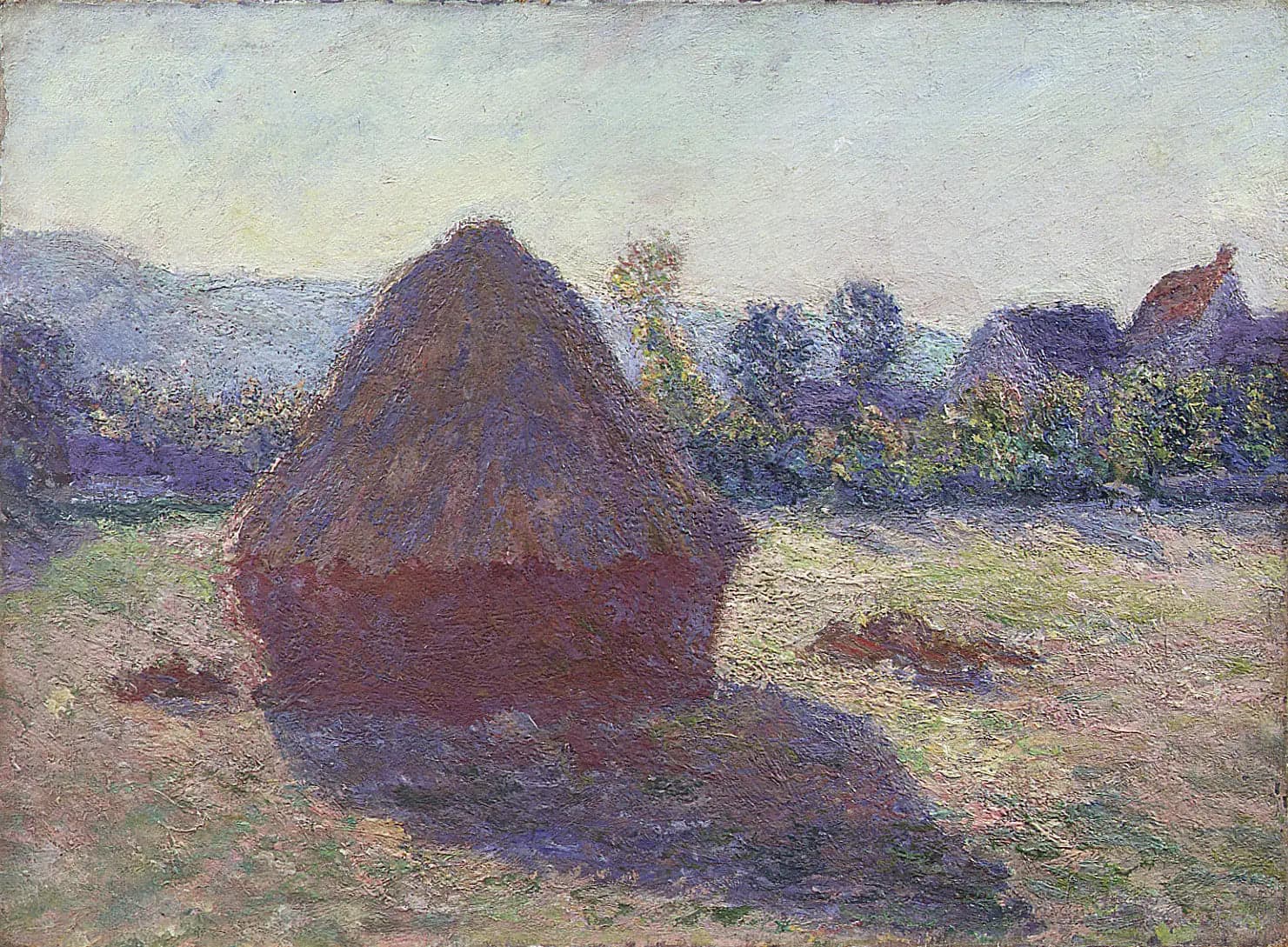 A Straw of Hay in the Evening Sun