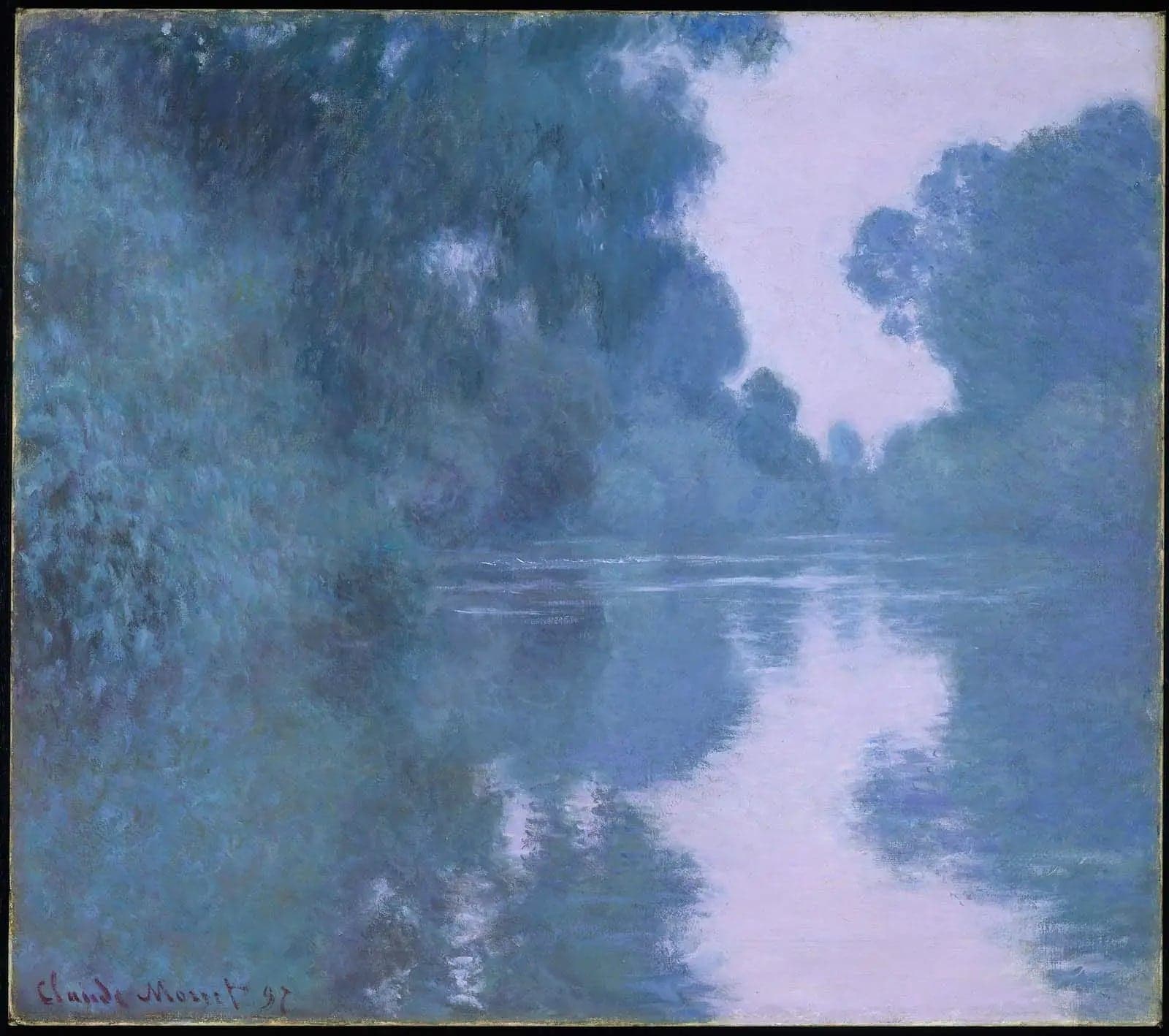 Arm of the Seine near Giverny.