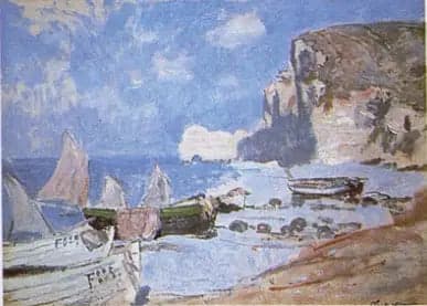 Fishing Boats, Étretat