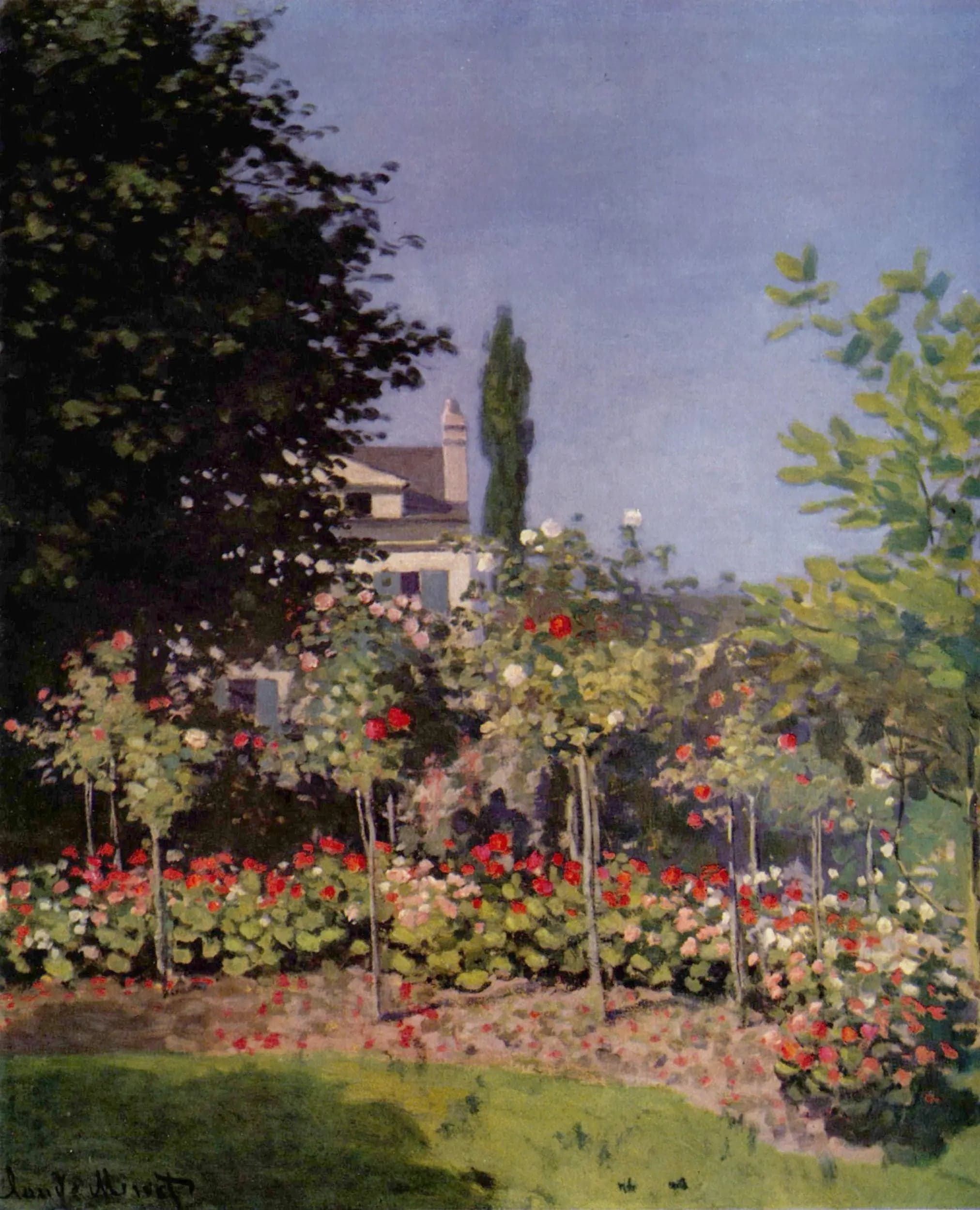 Flower Garden at Sainte-Adresse