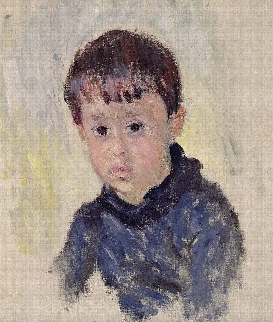 Michel Monet in the Blue Sweater