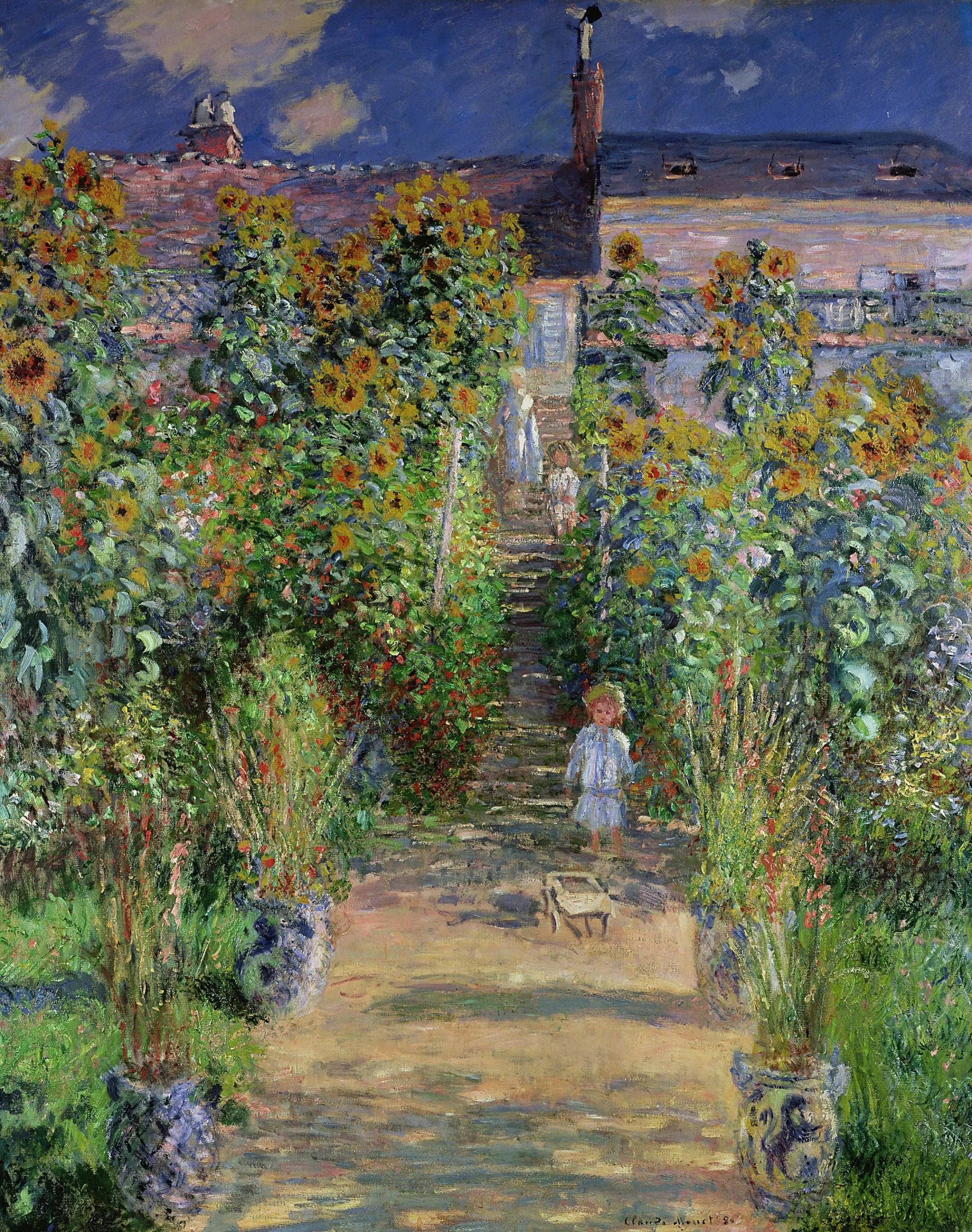 Monet's Garden at Vétheuil