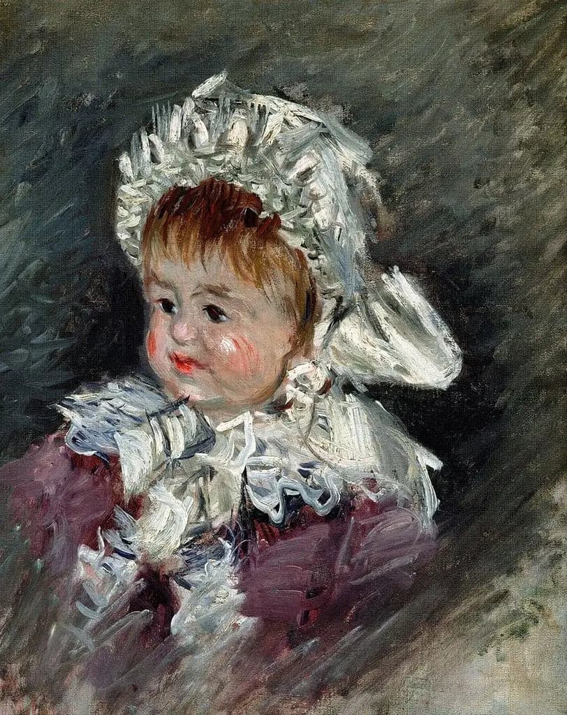 Portrait of baby Michel Monet