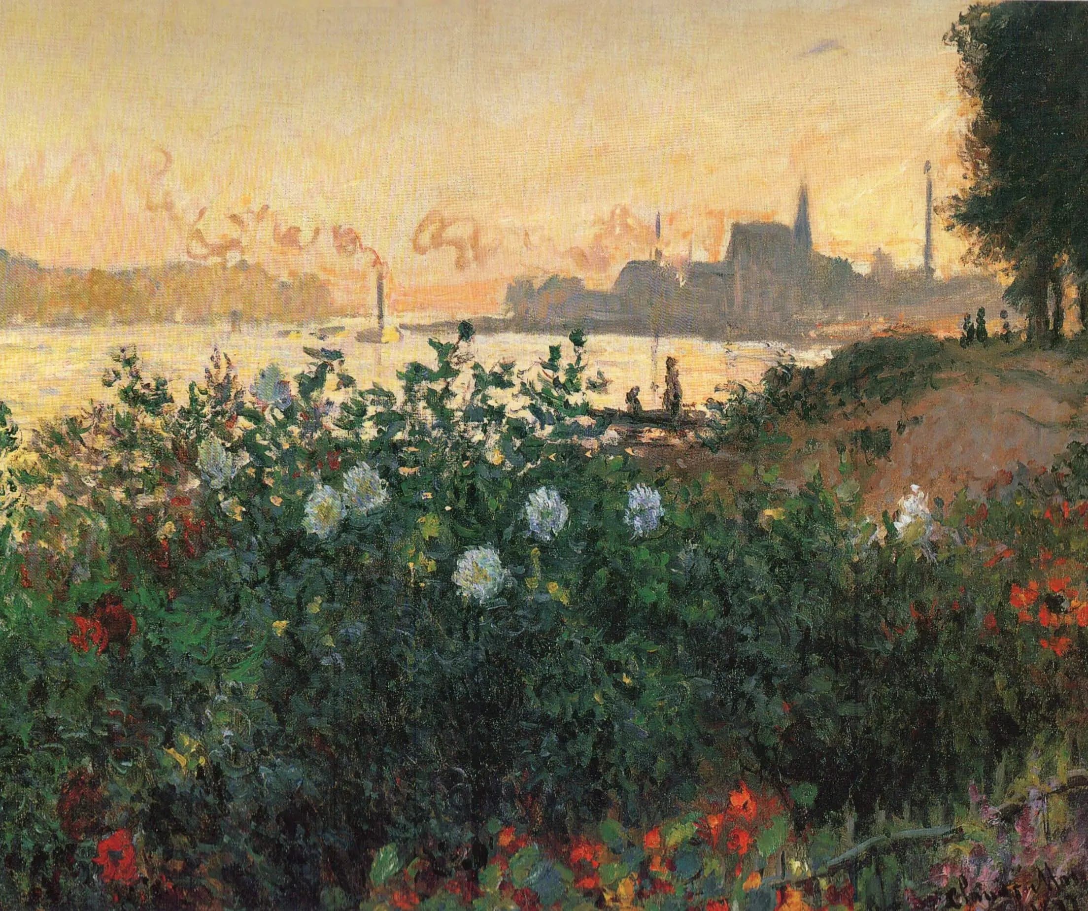 River with Flowers, Argenteuil