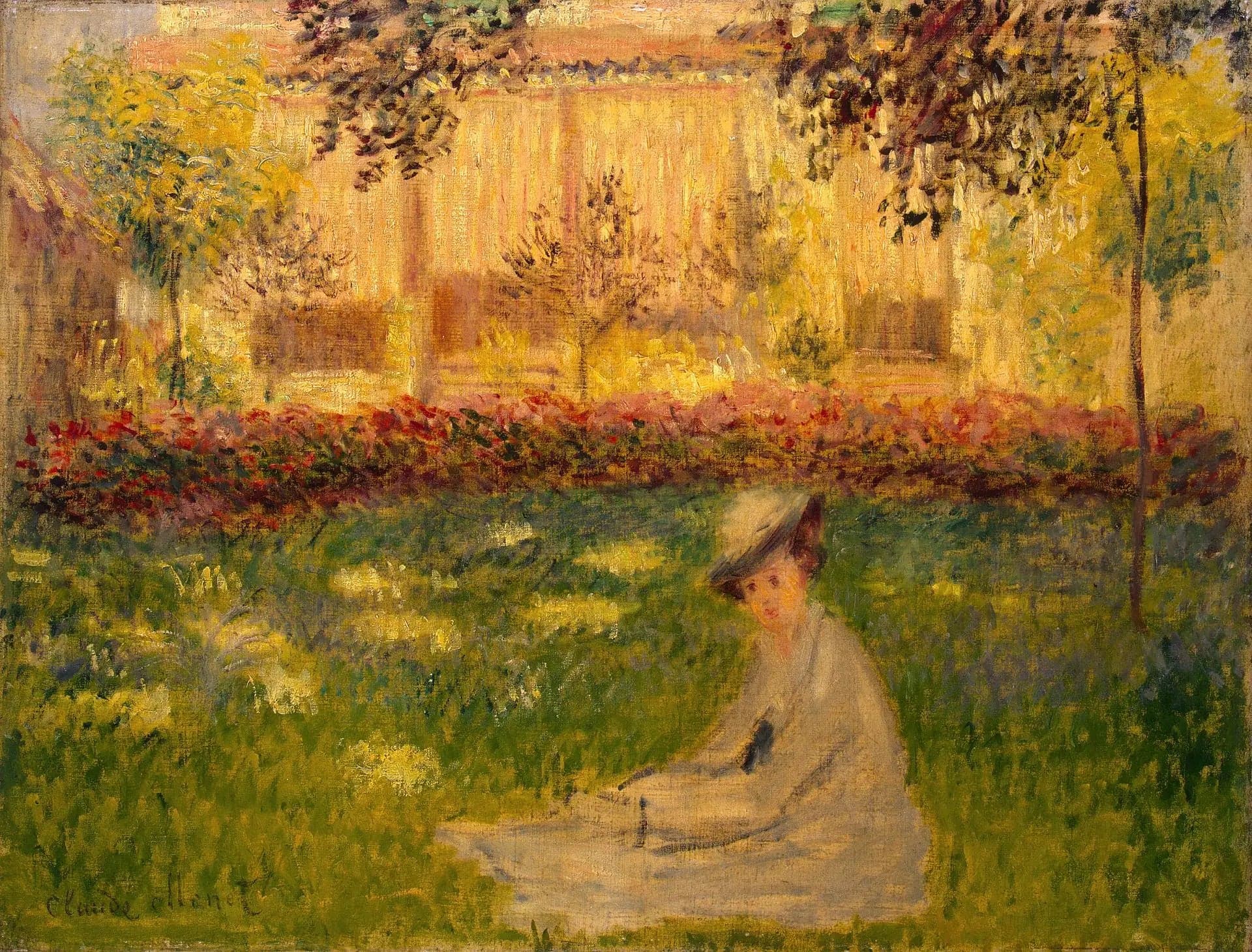 Seated Woman in the Garden