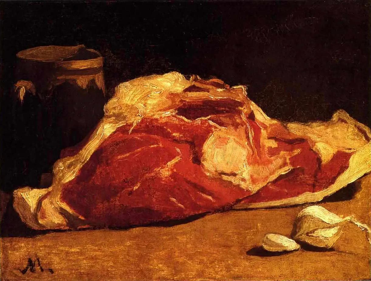Still Life, the Meat Quarter