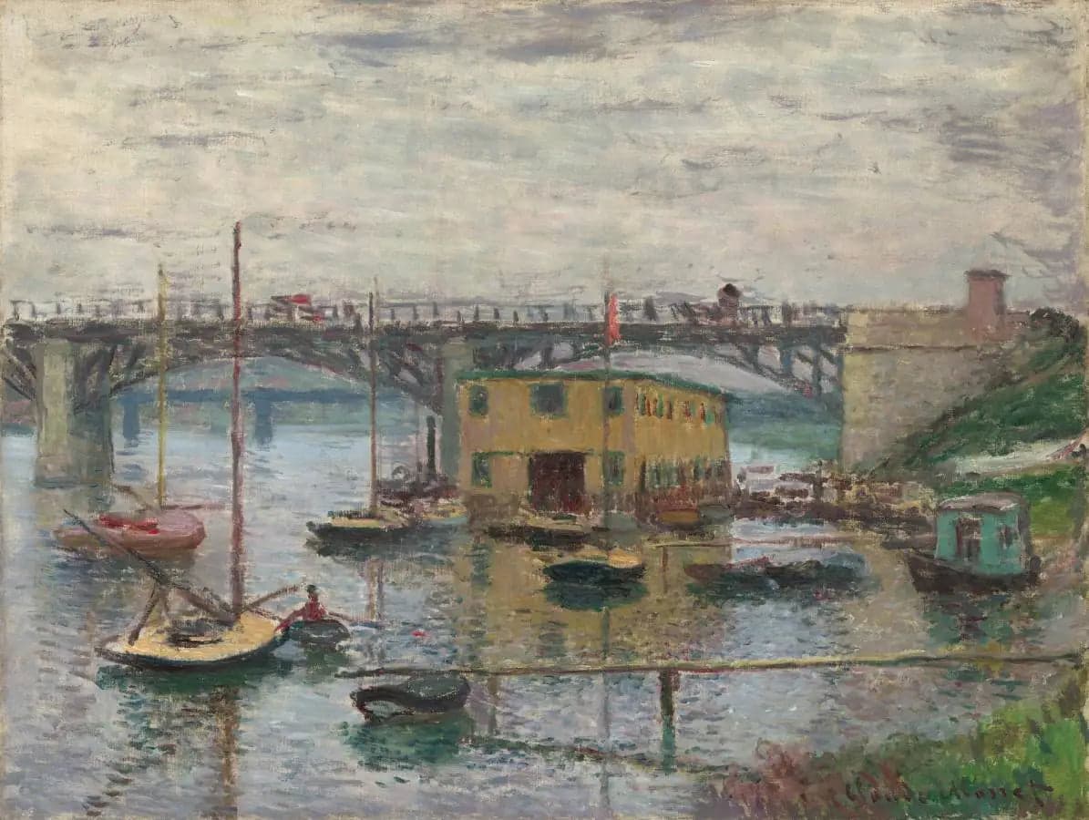 The Bridge at Argenteuil, a Grey Day