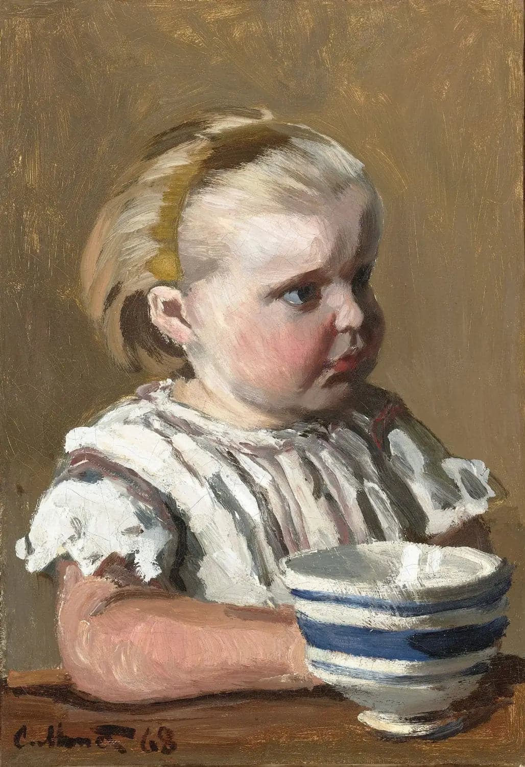 The Child with the Cup, portrait of Jean Monet