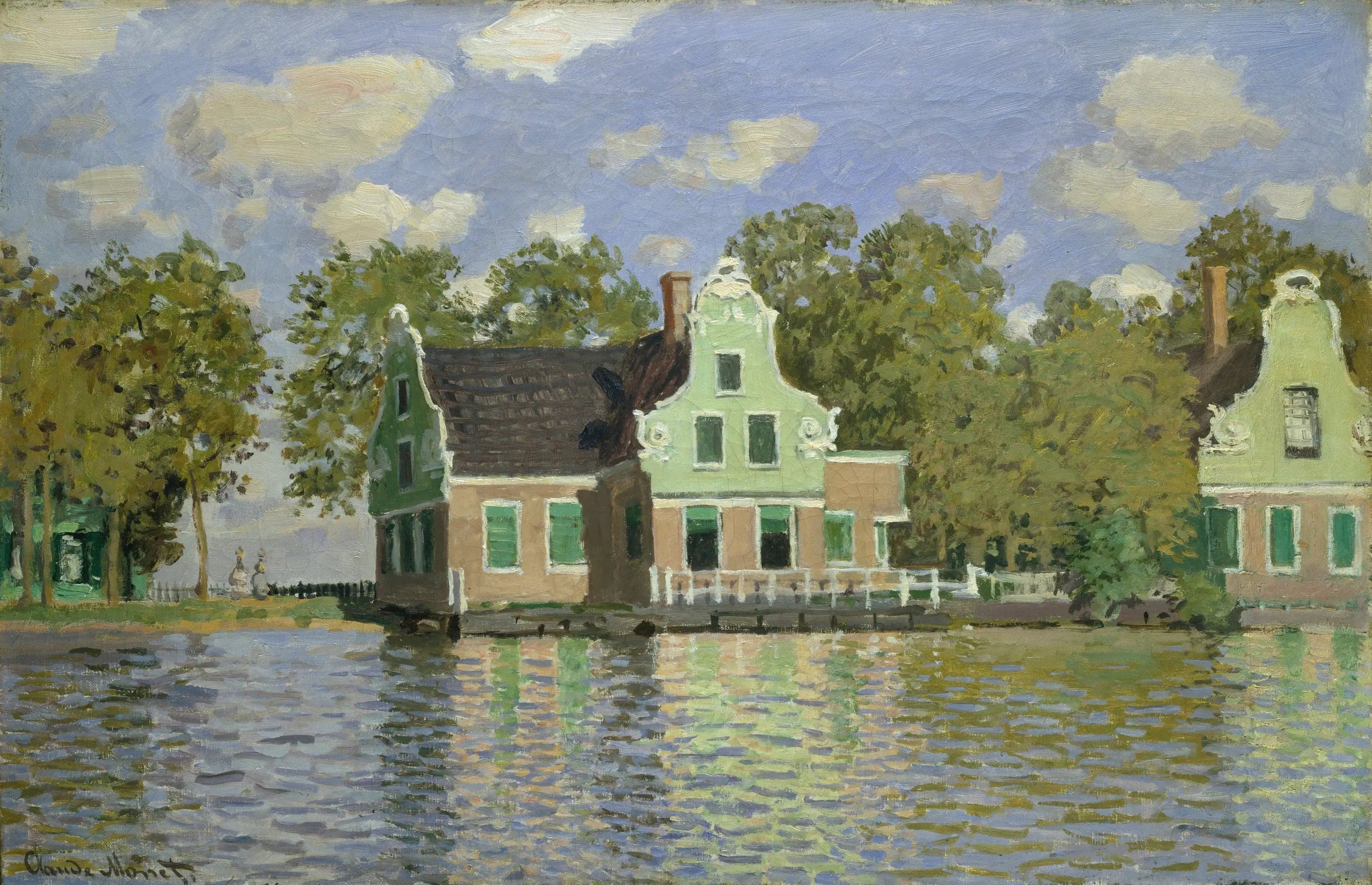 The House on the Zaan River in Zaandam