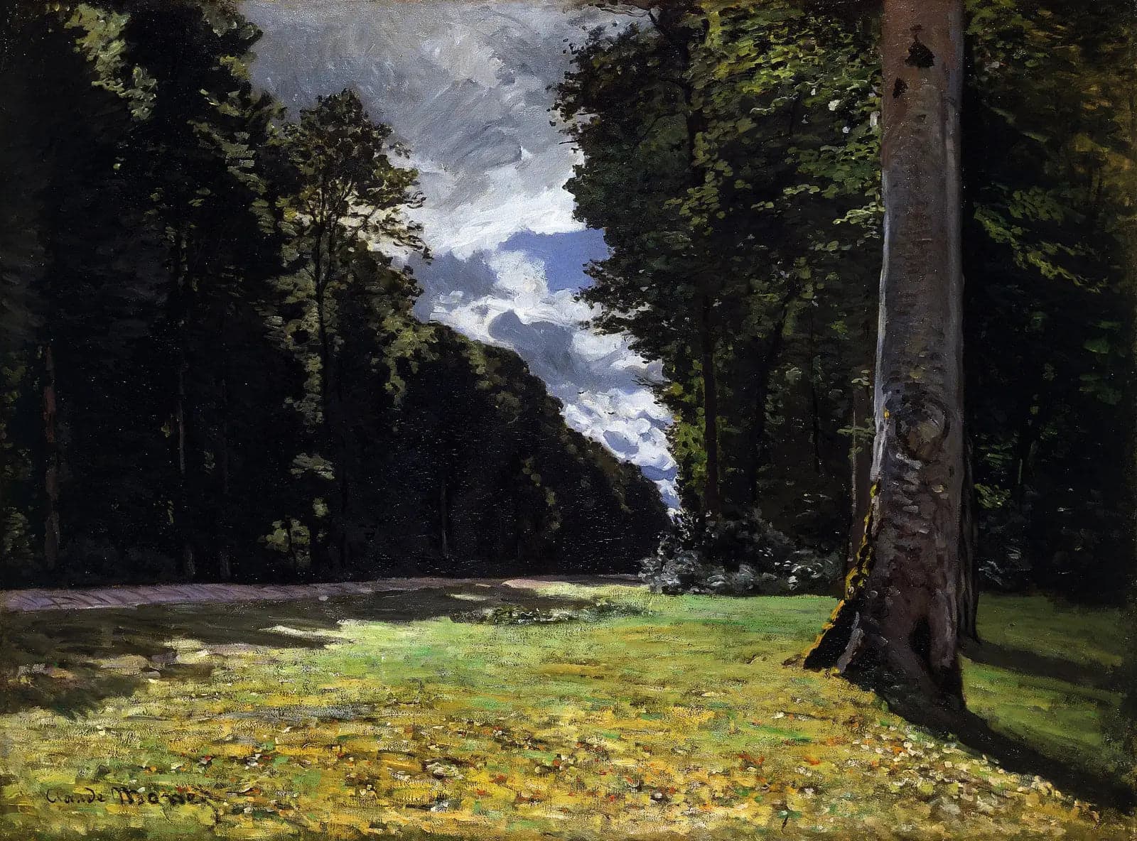 The Pavé de Chailly in the Forest of Fontainebleau