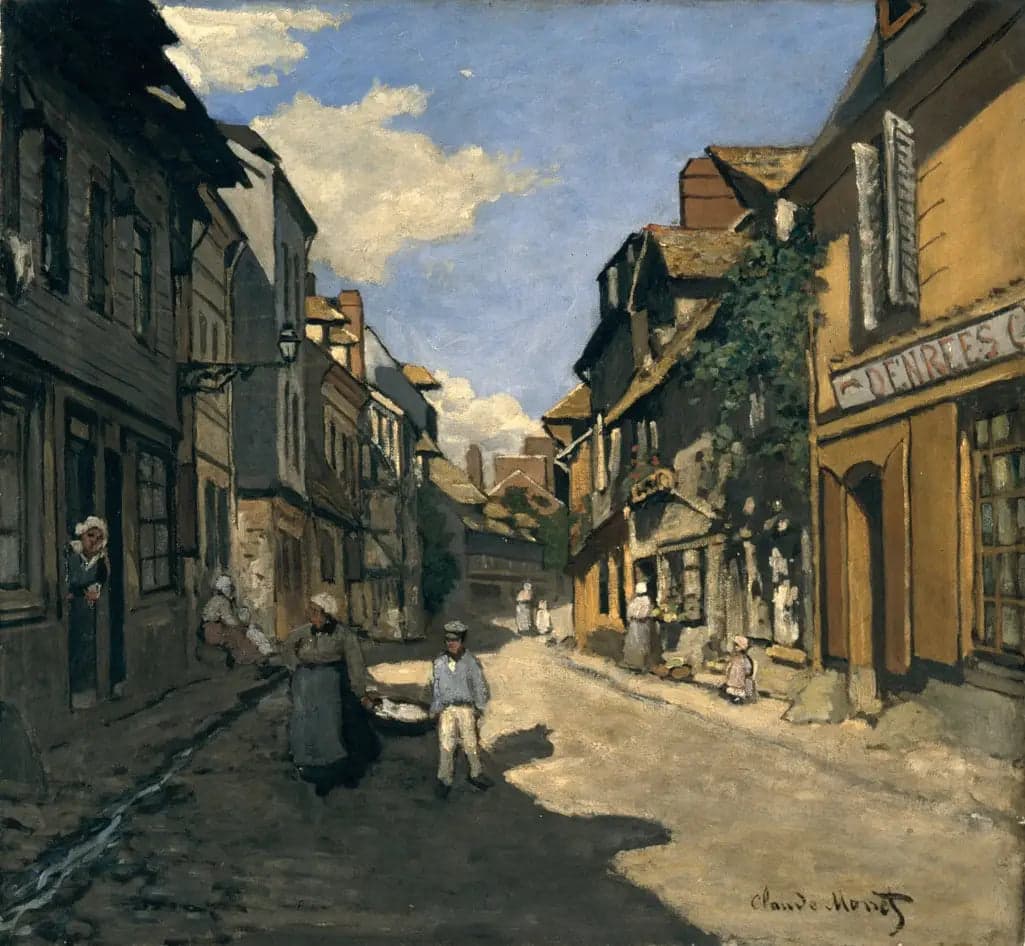 The Rue de la Bavolle in Honfleur