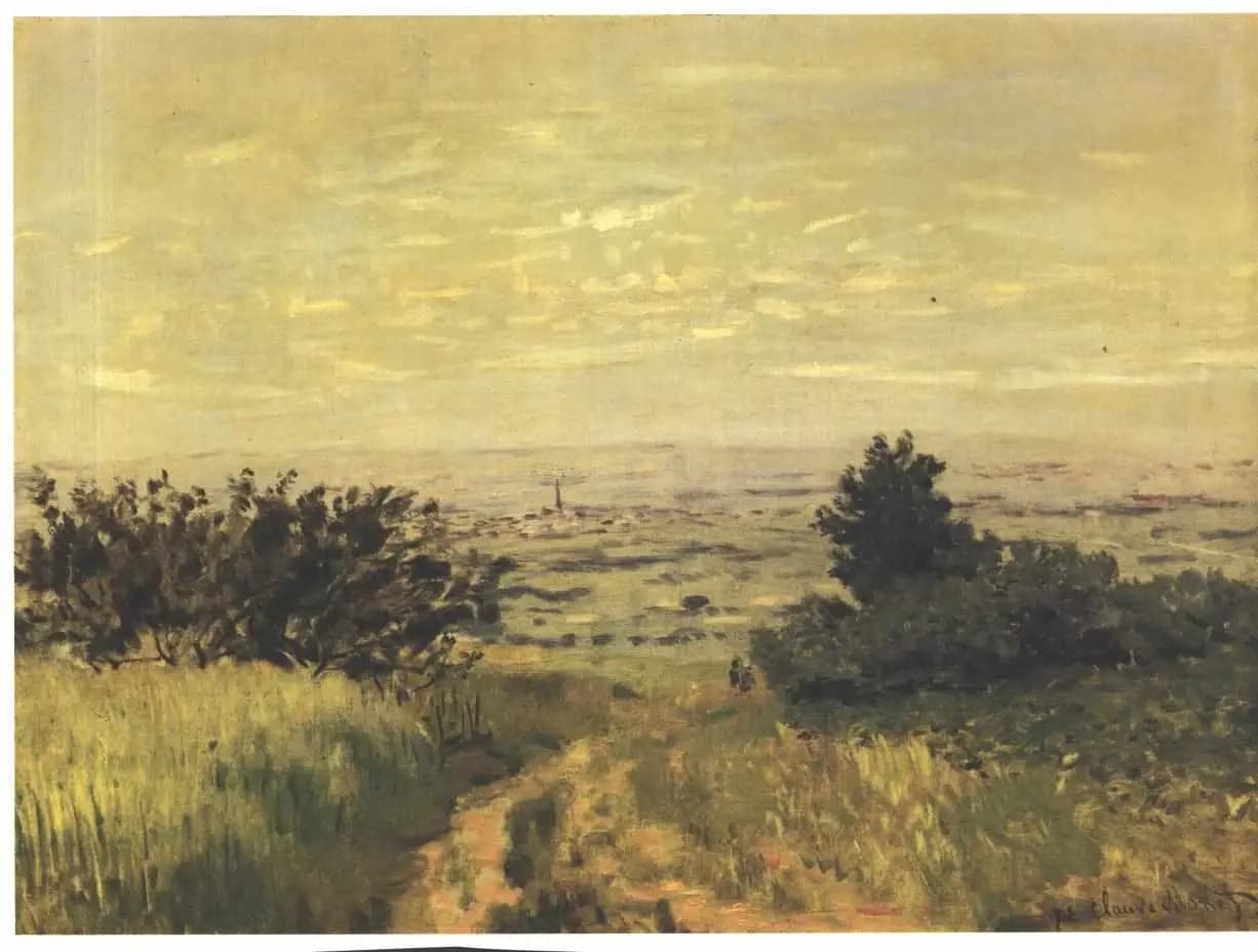 View of the Plain at Argenteuil, Hills of Sannois