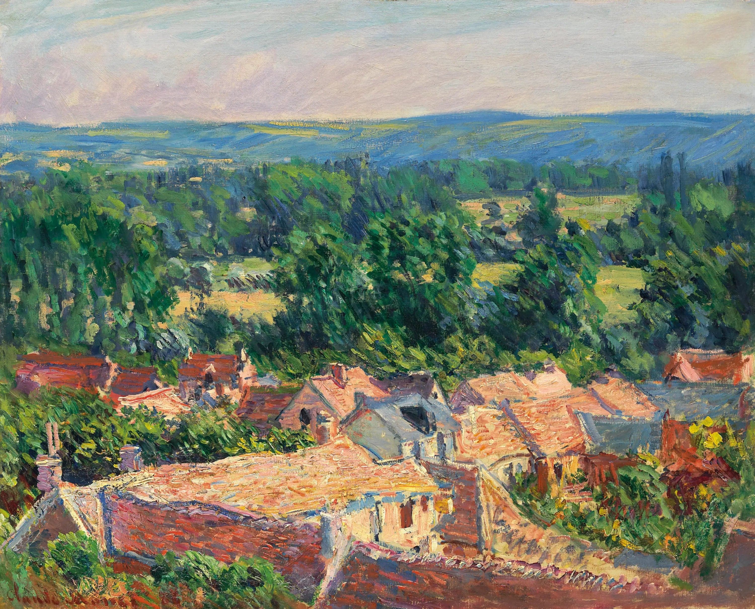 View of the Village of Giverny