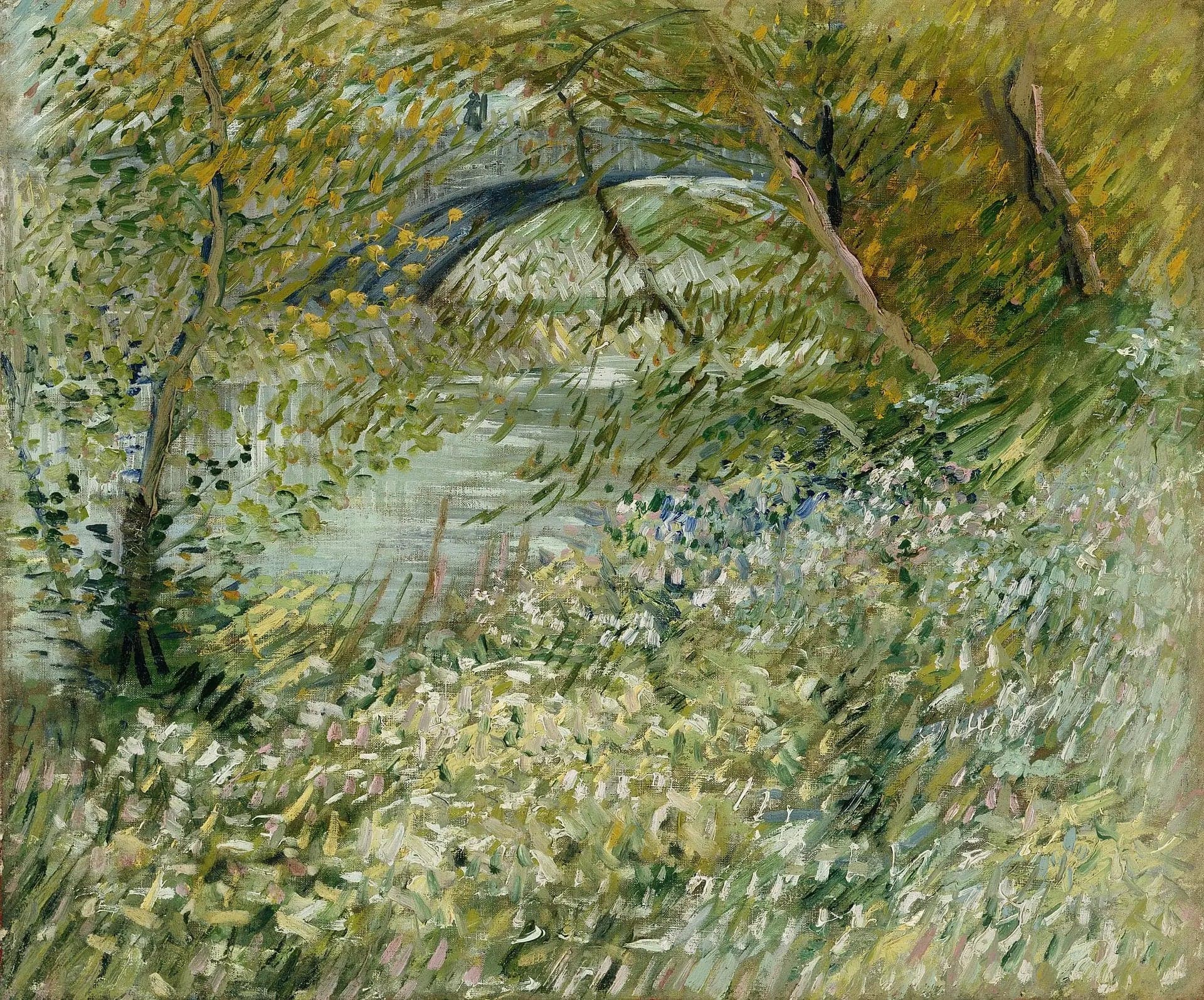 Riverbank in Spring