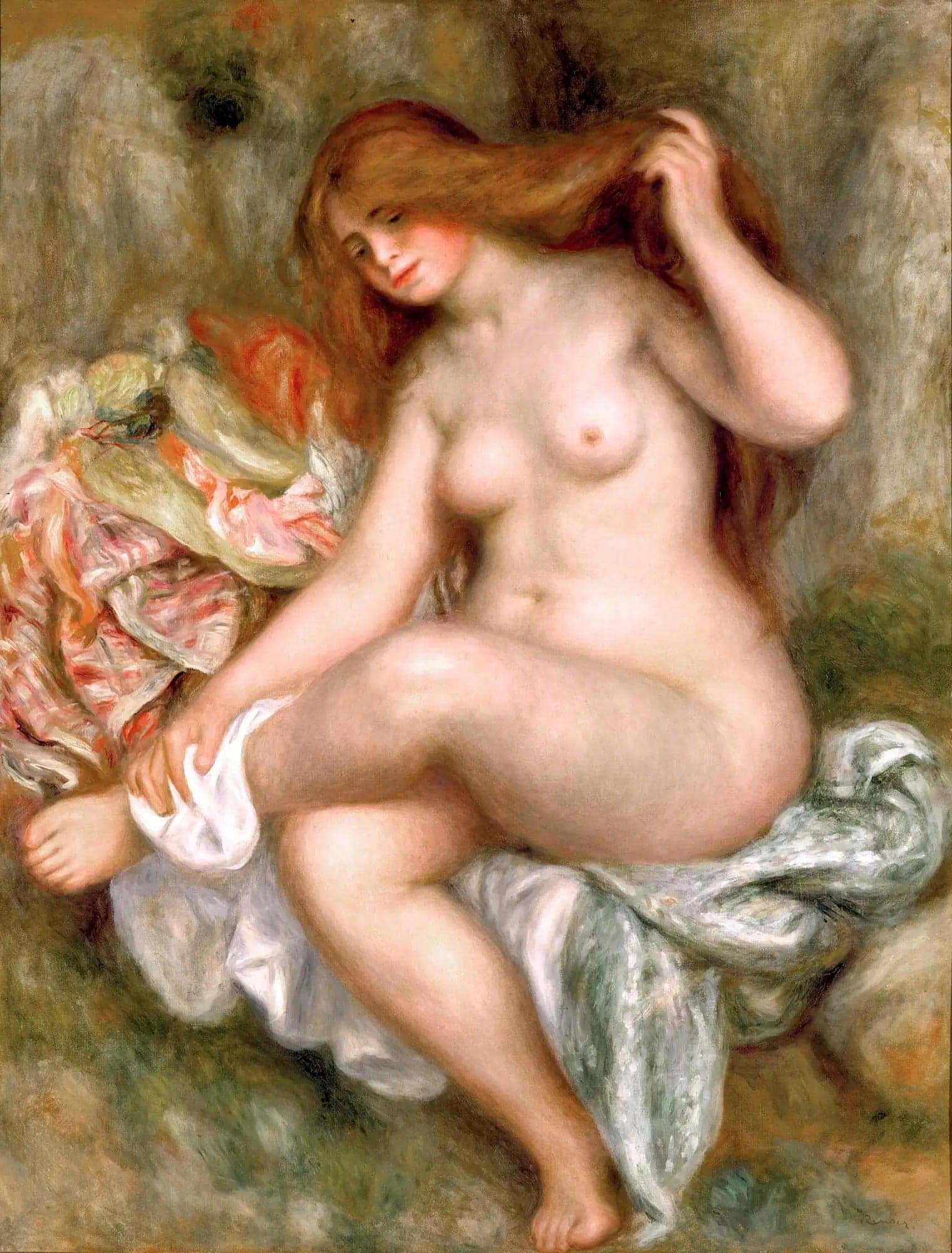 Seated Bather - Pierre