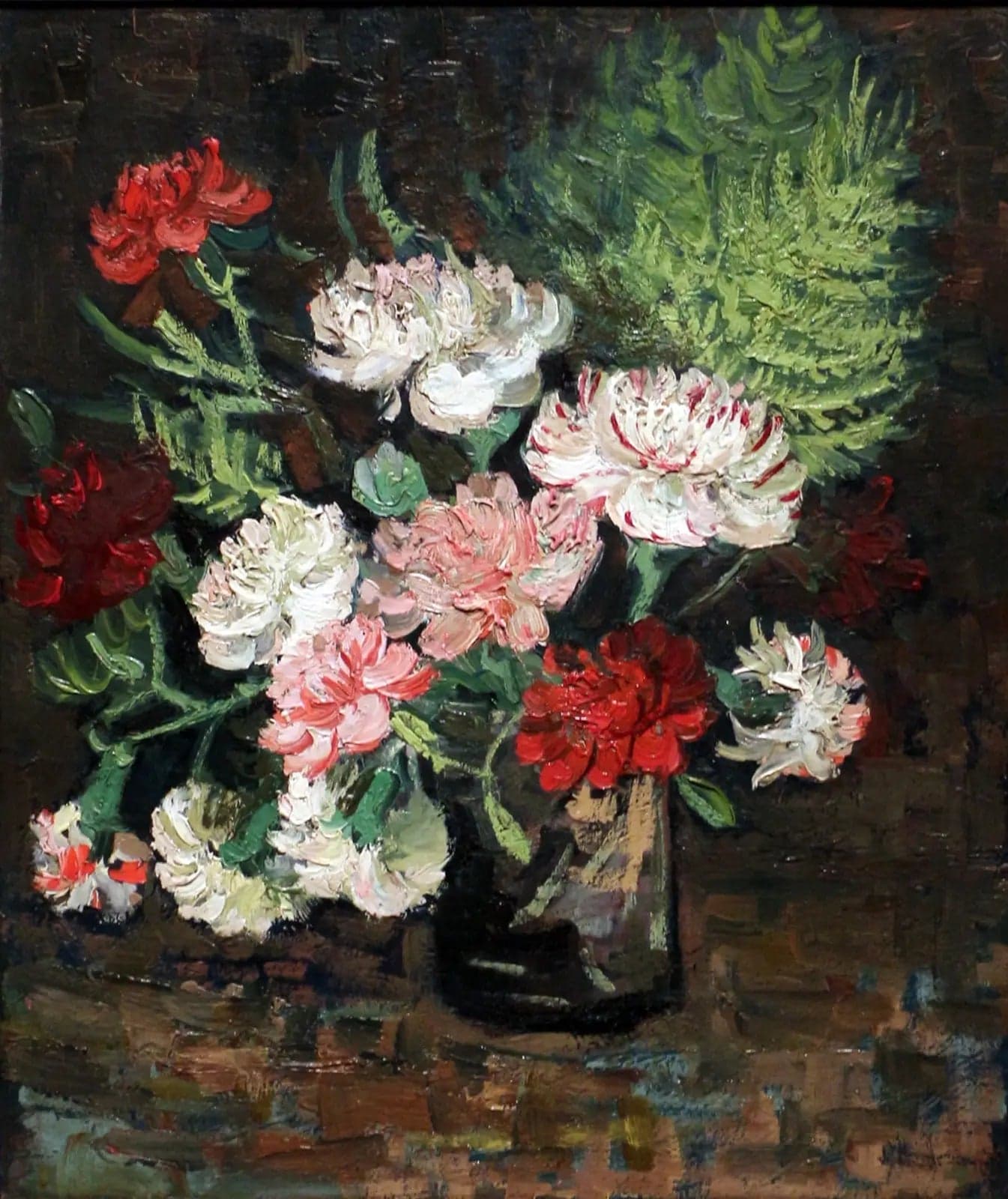 Vase with Carnations