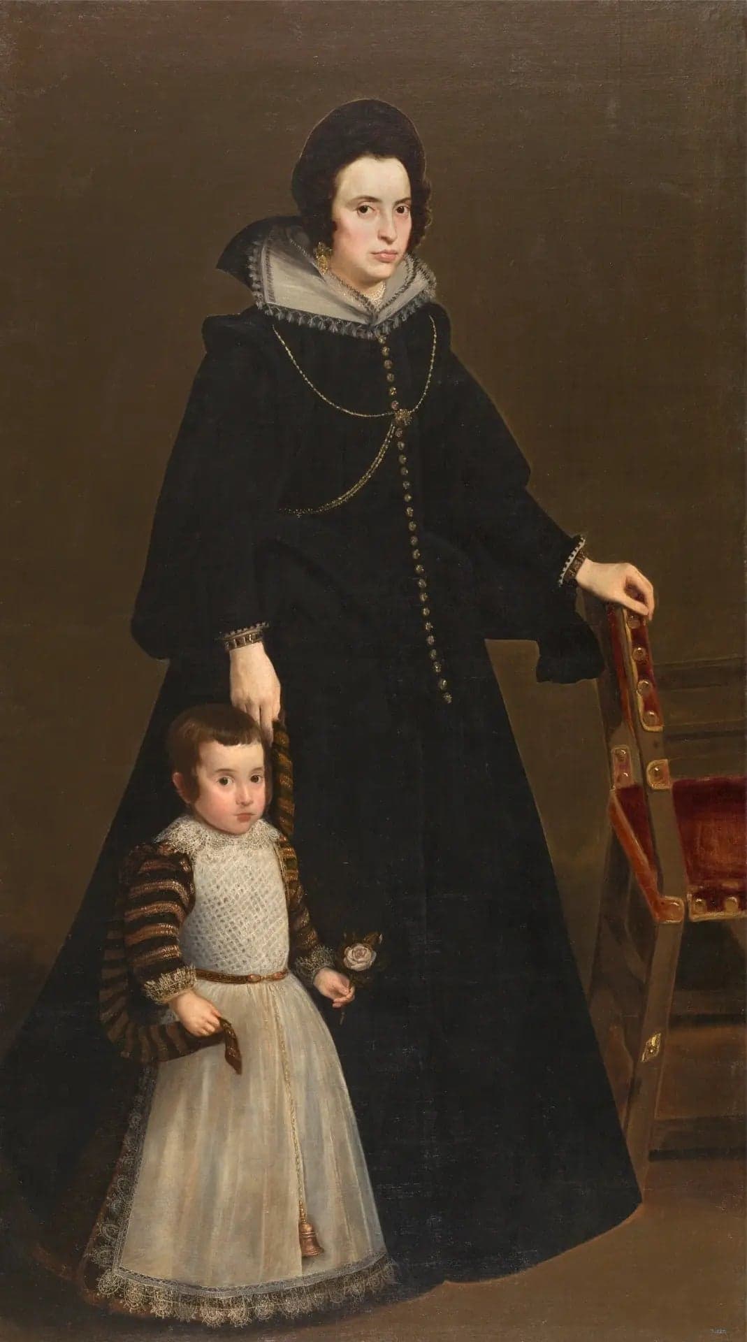 Doña Antonia de Ipeñarrieta y Galdós and son don Luis