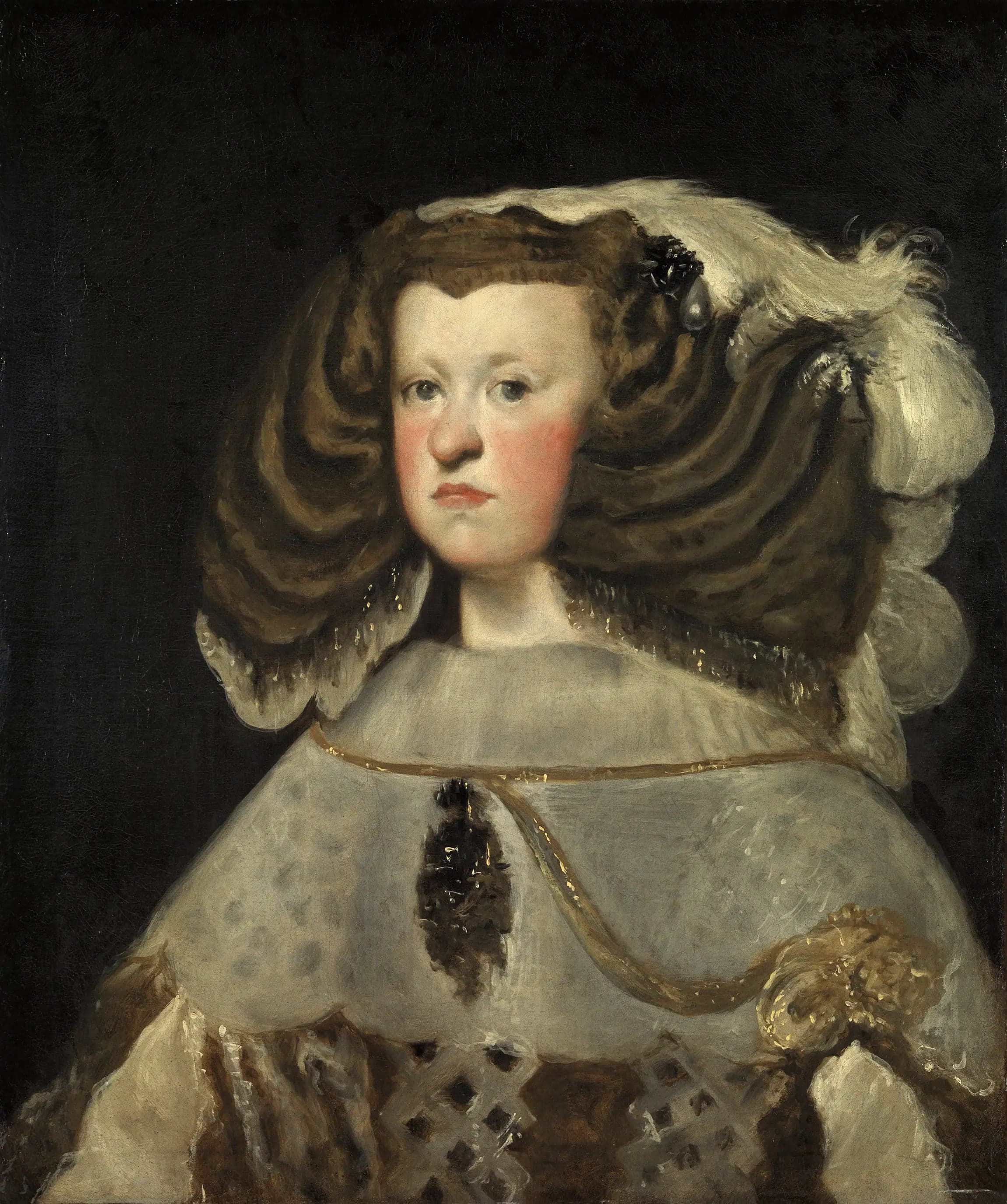 Portrait of Marianne of Austria, Queen of Spain