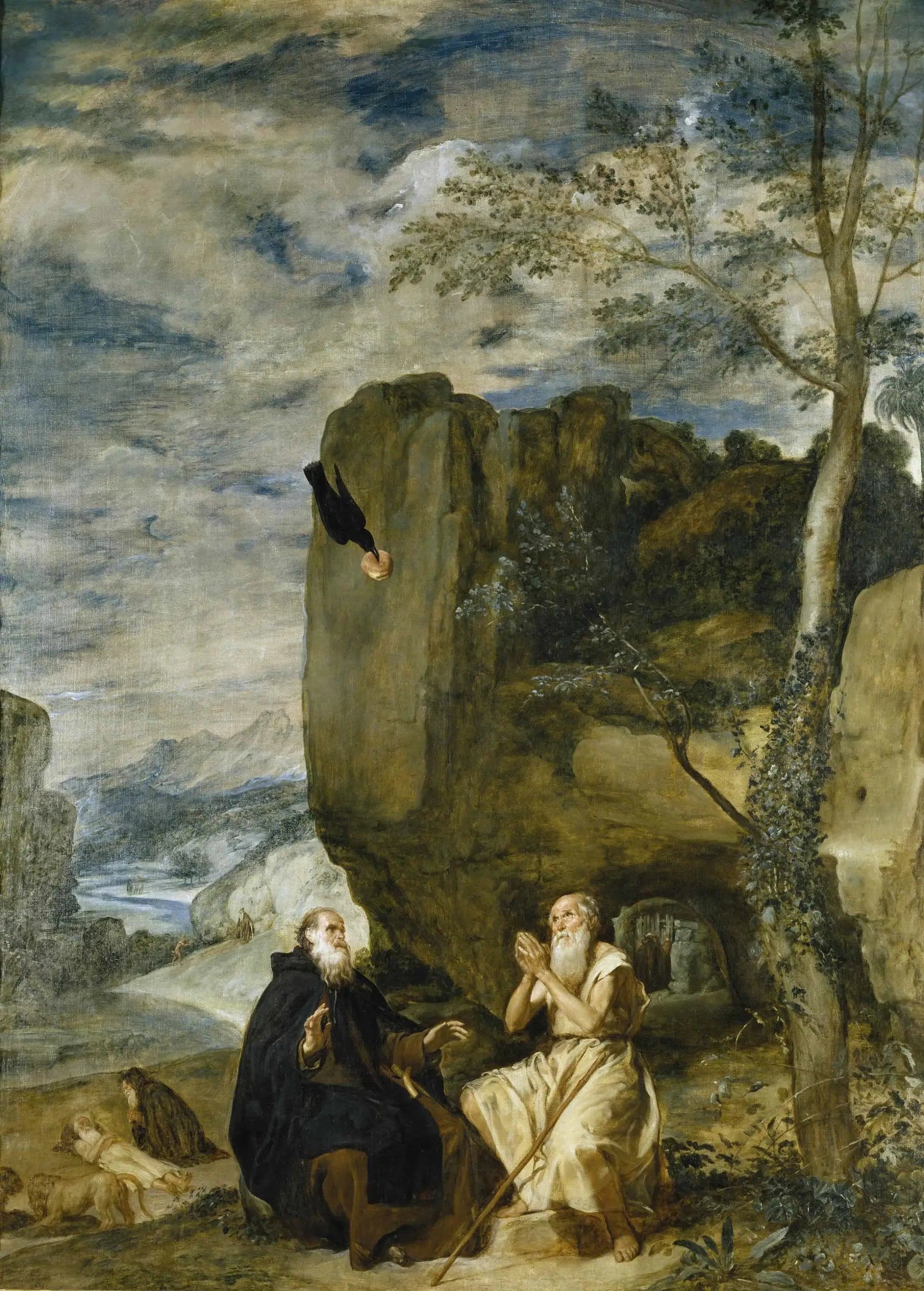 Saint Antoine Abbé and Saint Paul, First Hermit