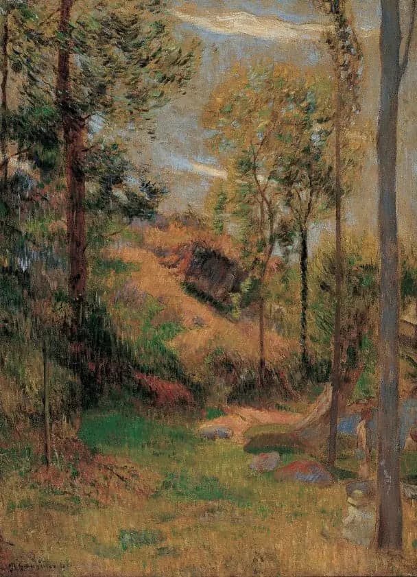 The Bathing at the Port of Pont-Aven