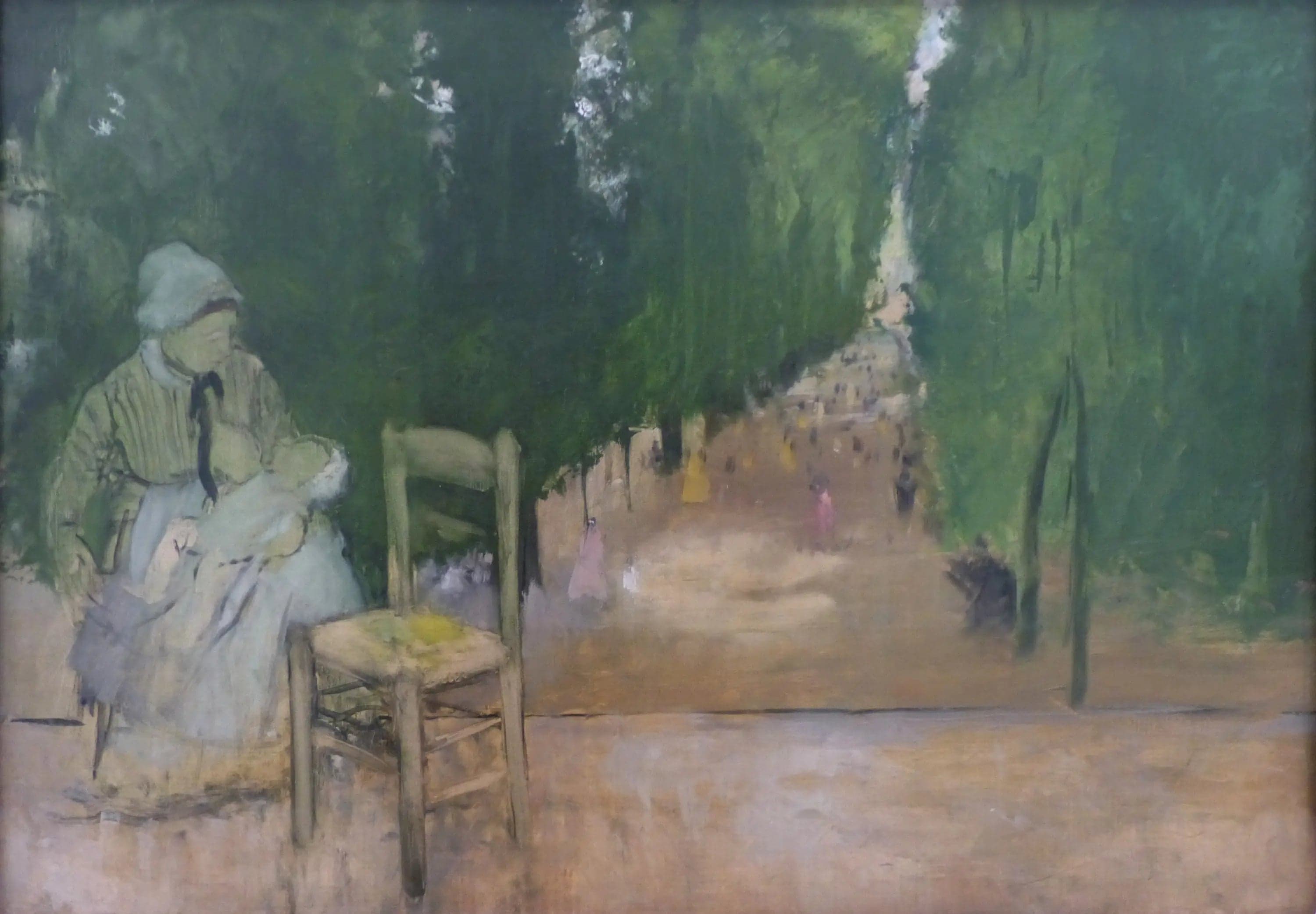 A Nurse in the Luxembourg Garden