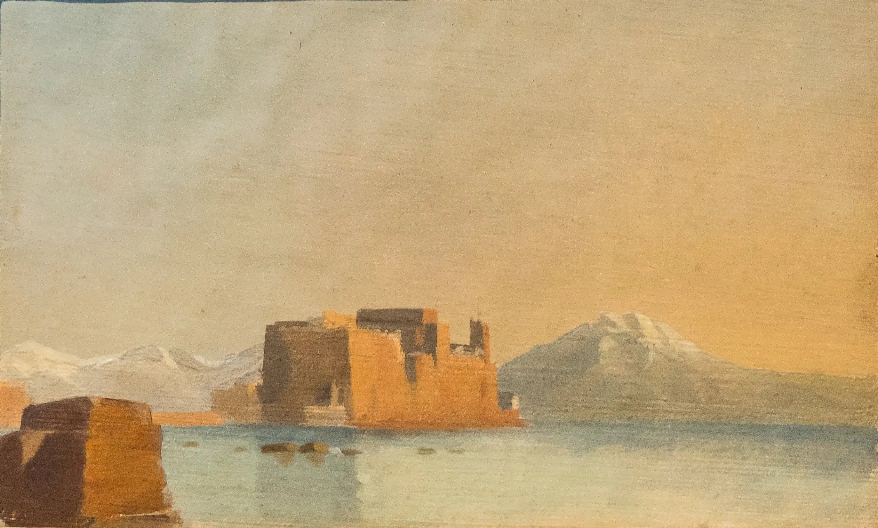 Château de l'Ovo and the Bay of Naples