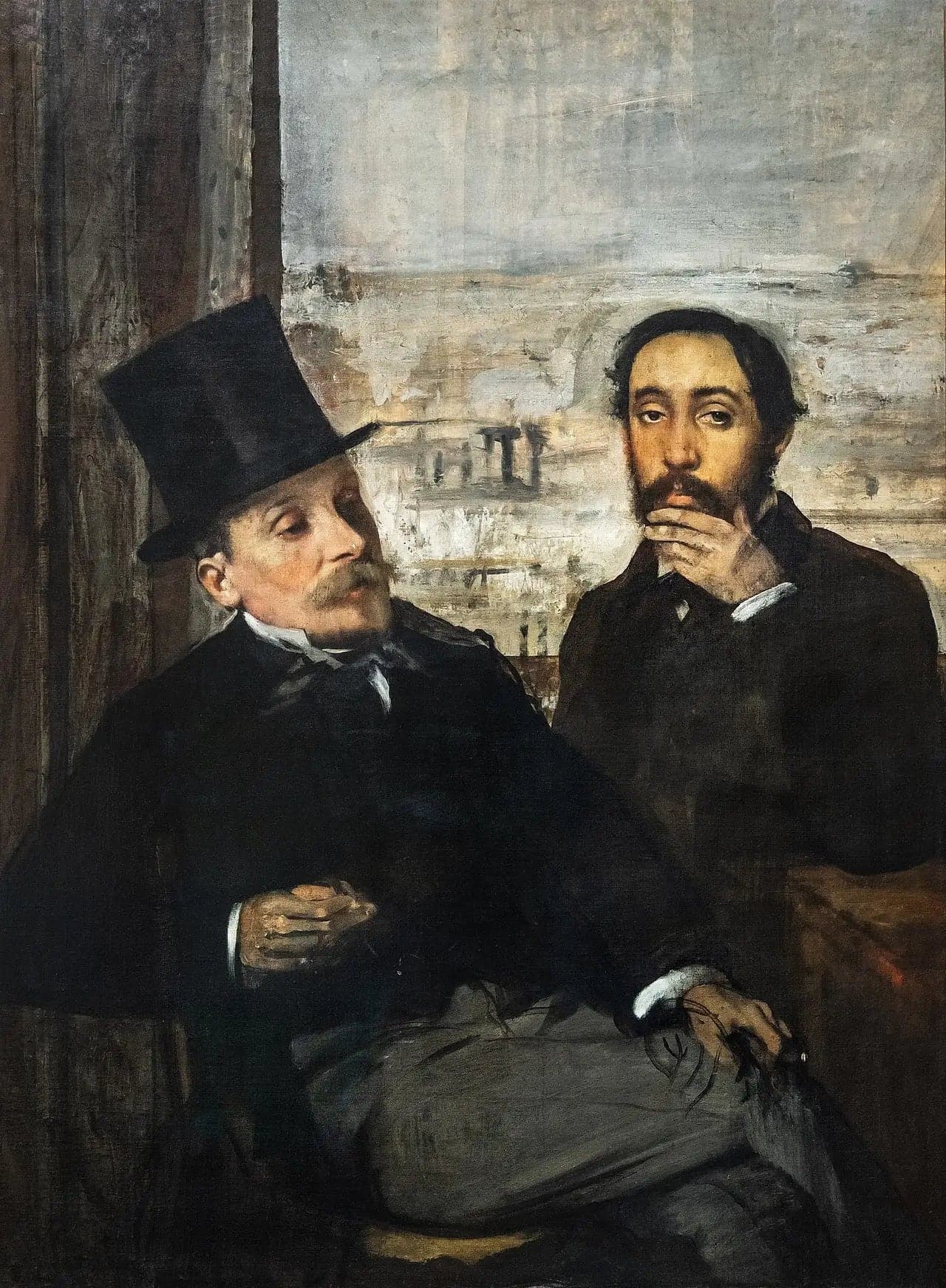 Degas and Évariste de Valernes