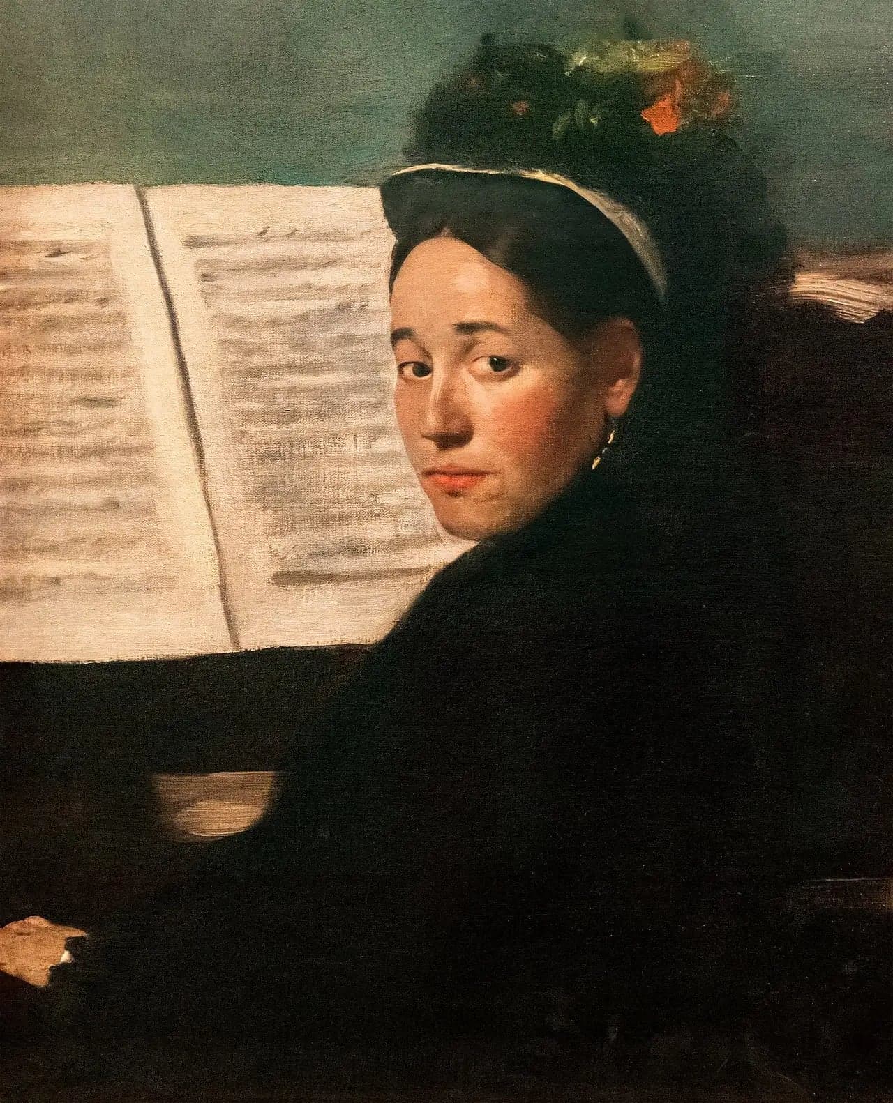 Mademoiselle Dihau at the Piano