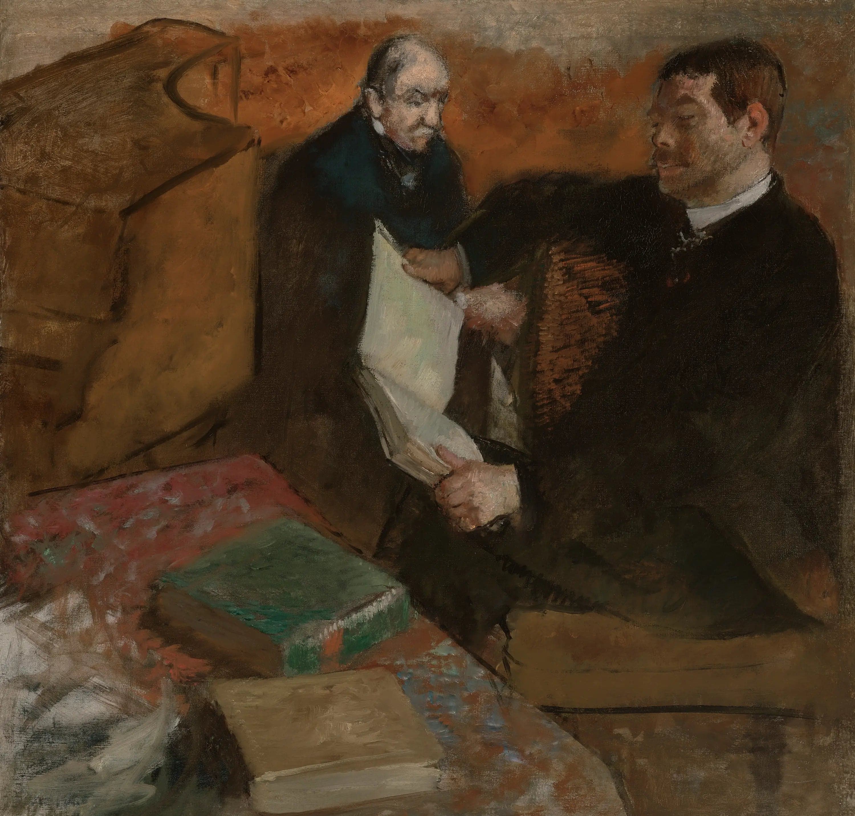 The Pagans and Degas's Father
