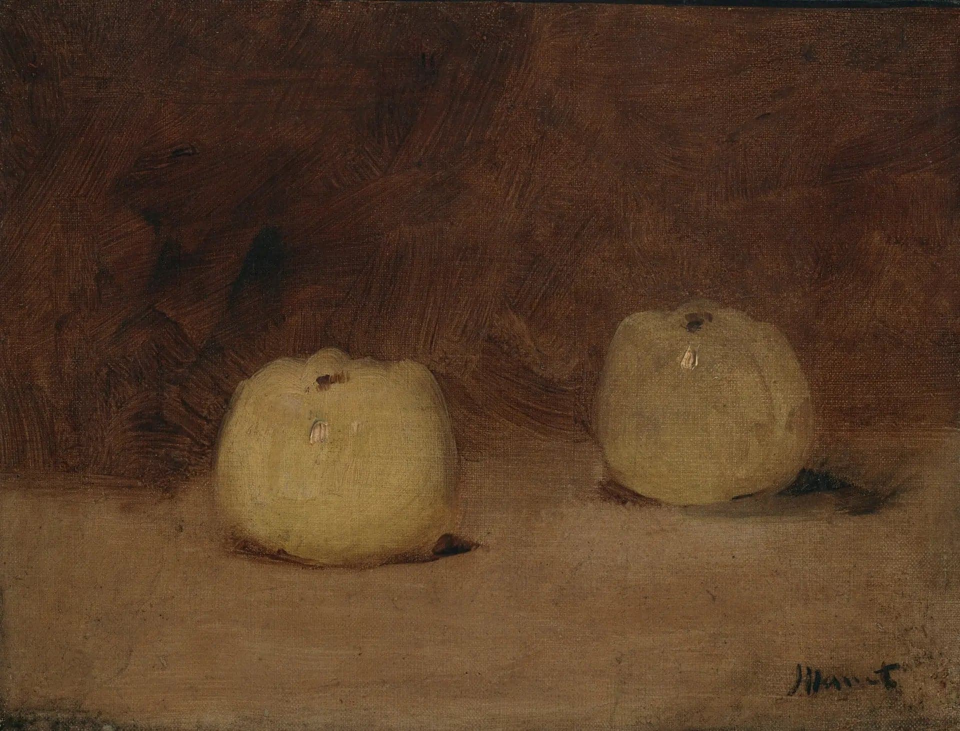 Still Life with Two Apples
