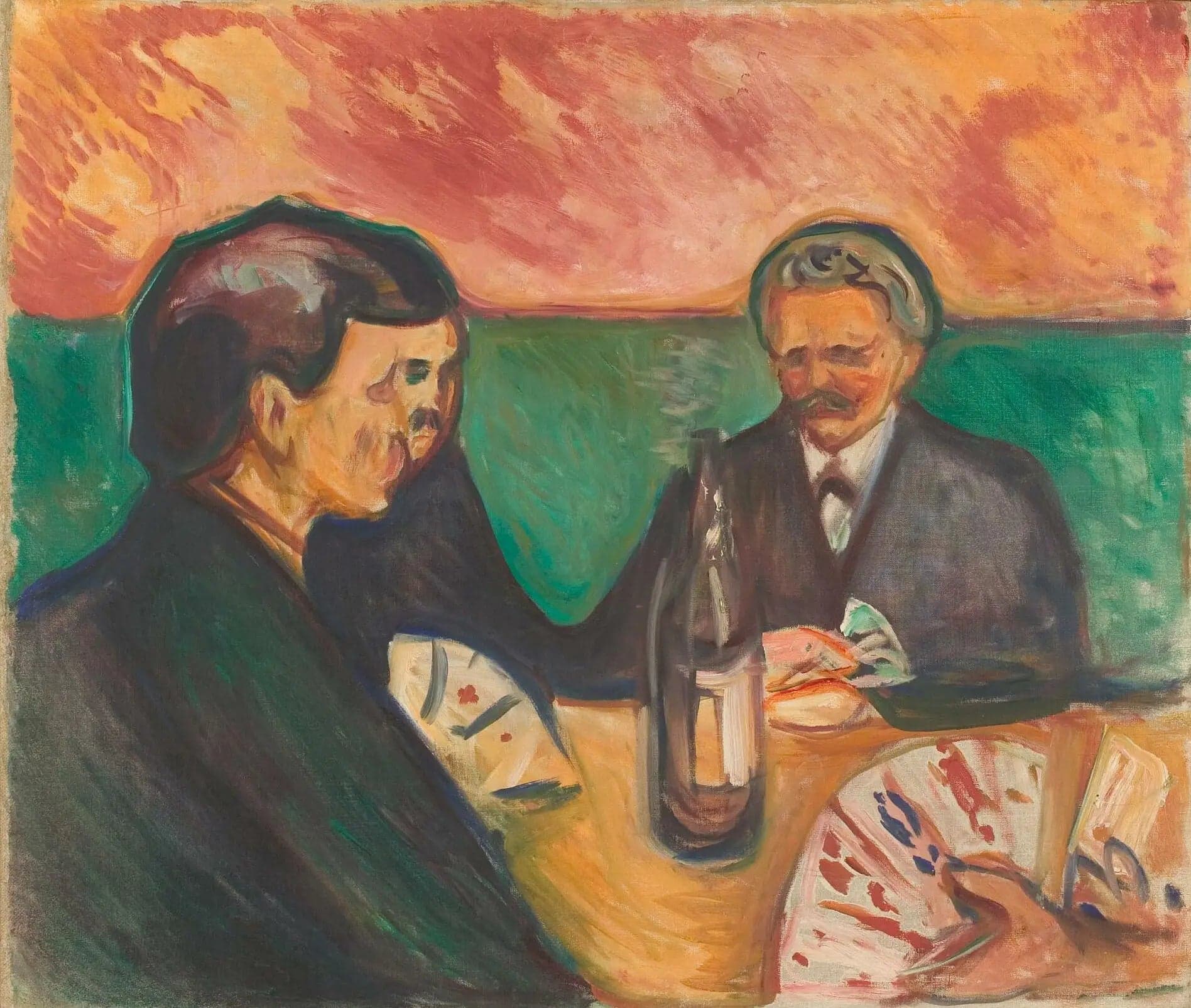 Card Players in Elgersburg