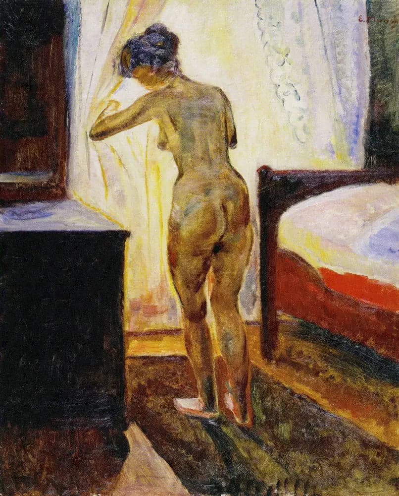 Morning. Nude at the Window