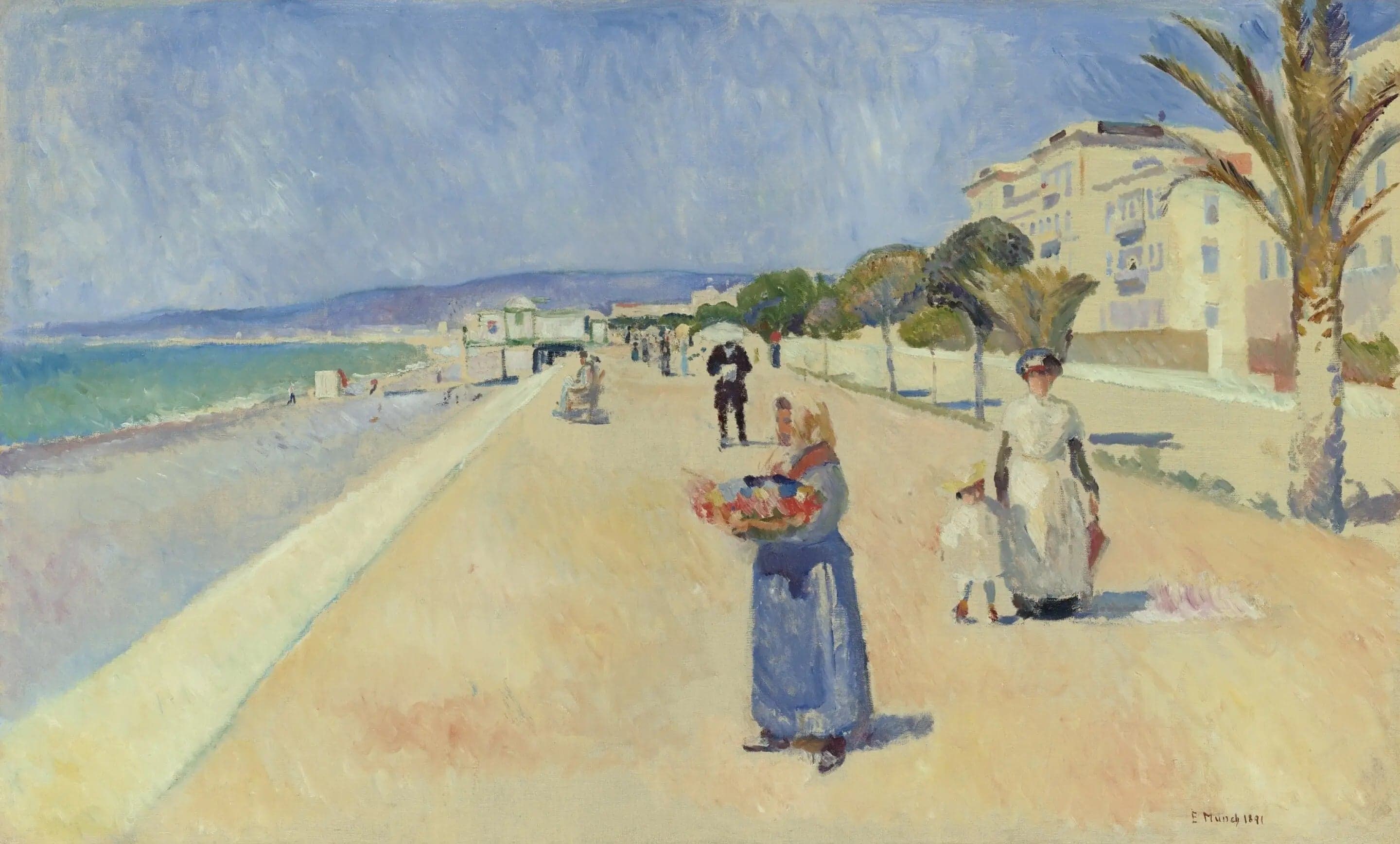 Morning on the Promenade des Anglais