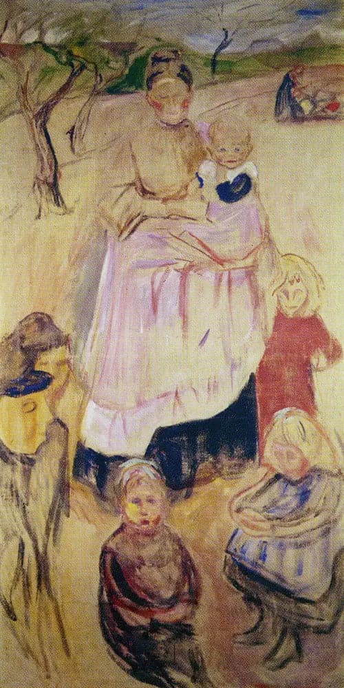 Mother with Children, Thuringia