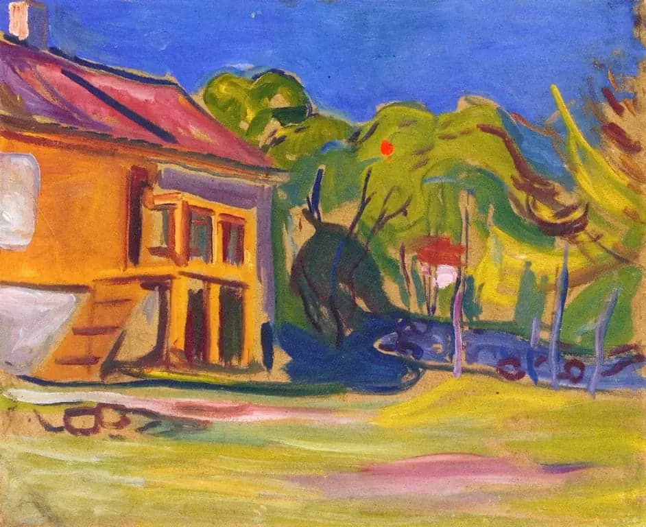Munch's House at Åsgardstrand