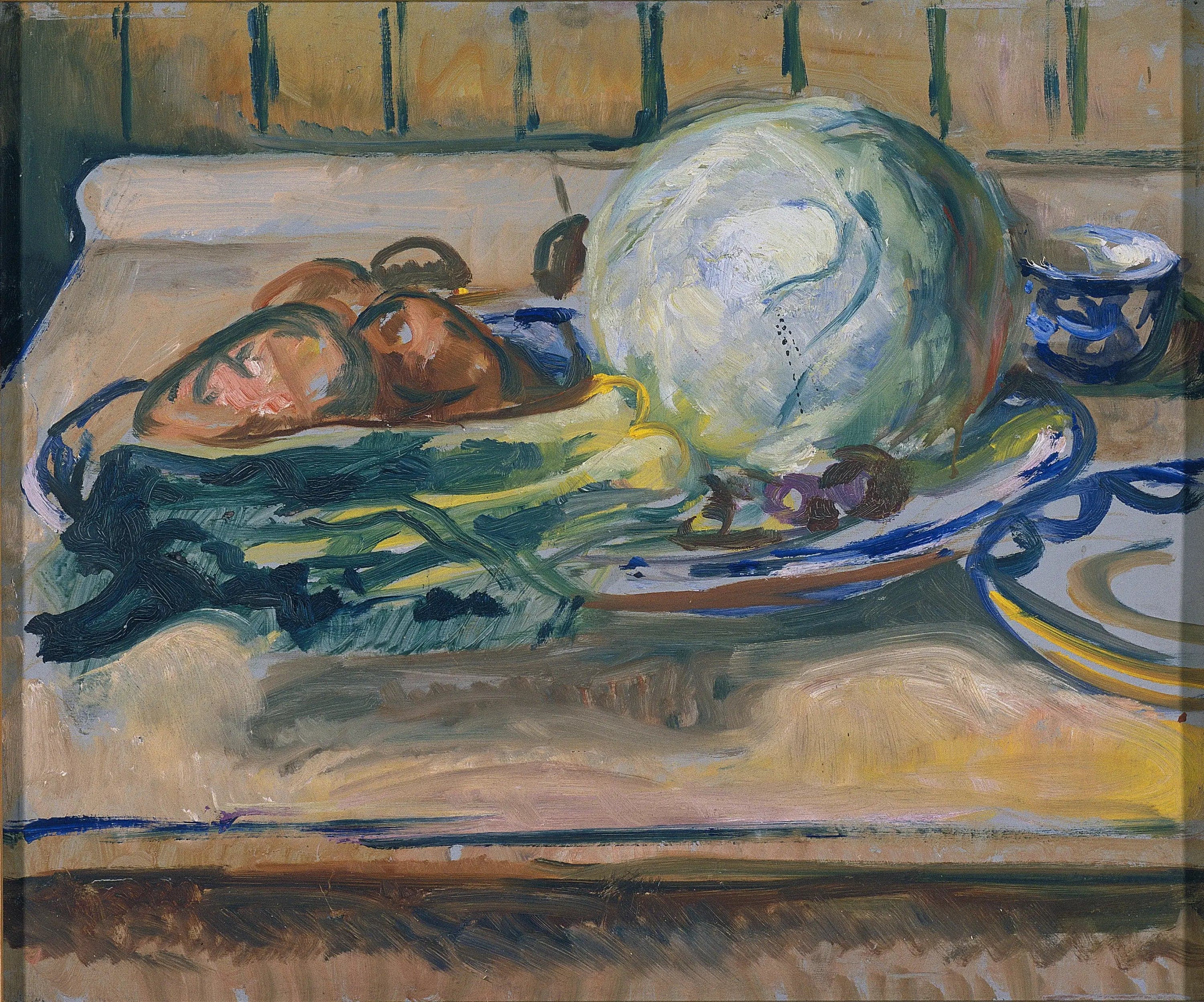 Still Life with Cabbage and Other Vegetables