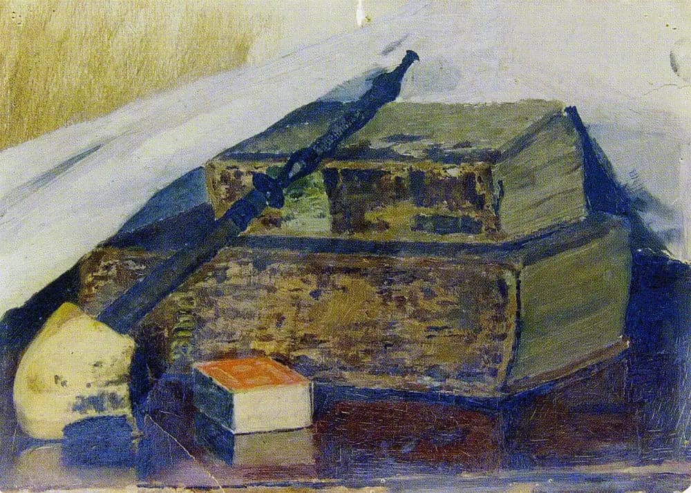 Still Life with Pipe and Bibles