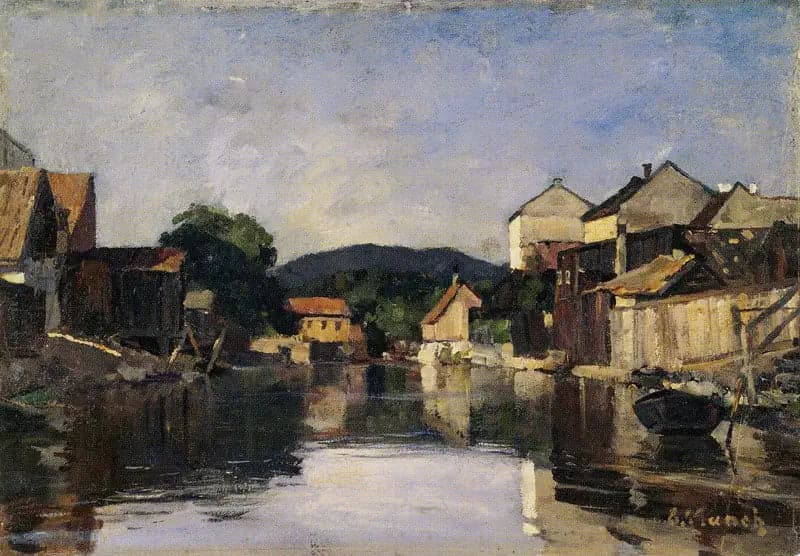 The Akerselva at Slåmotgangen