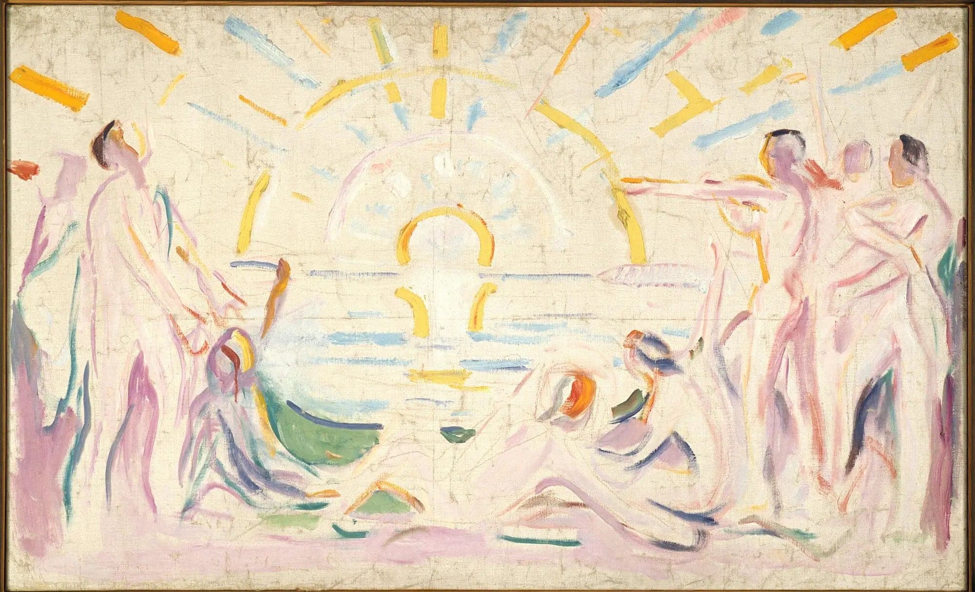 The Sun and the Awakening of Naked Men