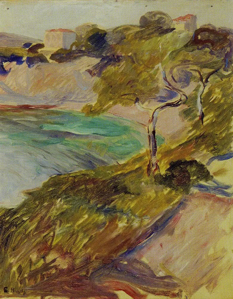 Trees near the Mediterranean